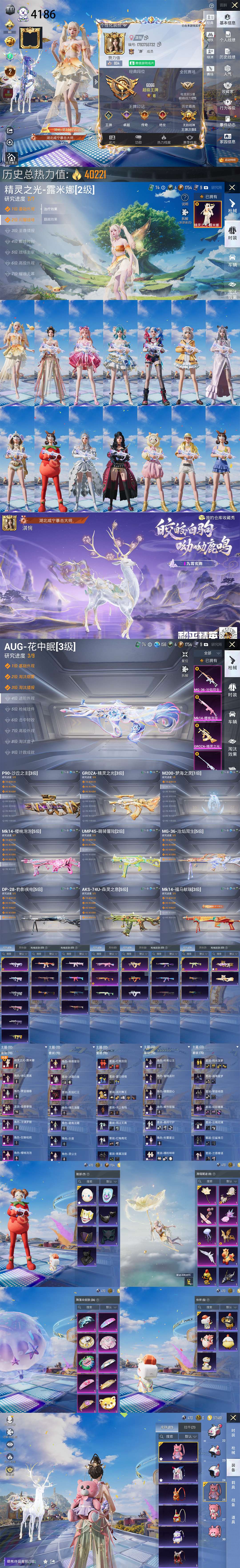 HPCMW4191108和平精英账号详情图1