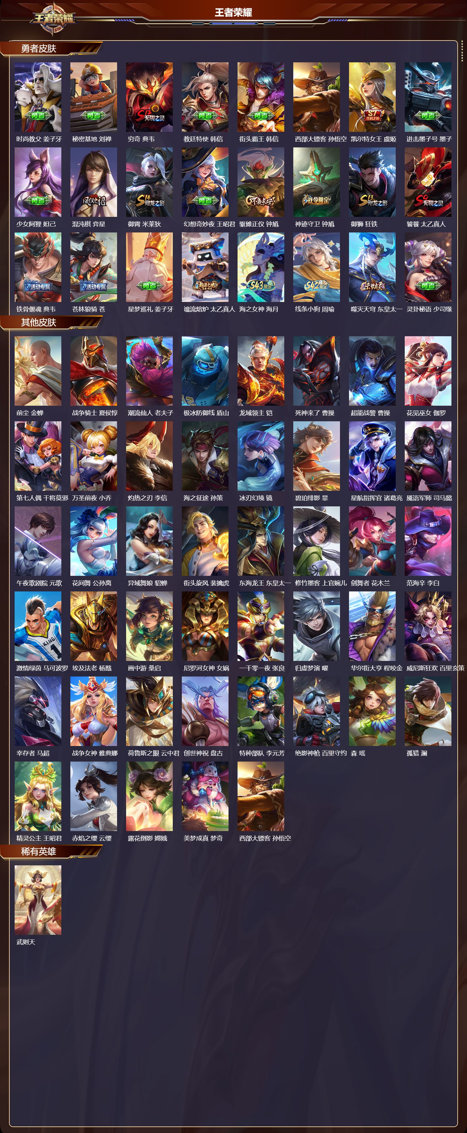 WZQM4314515王者荣耀账号详情图4