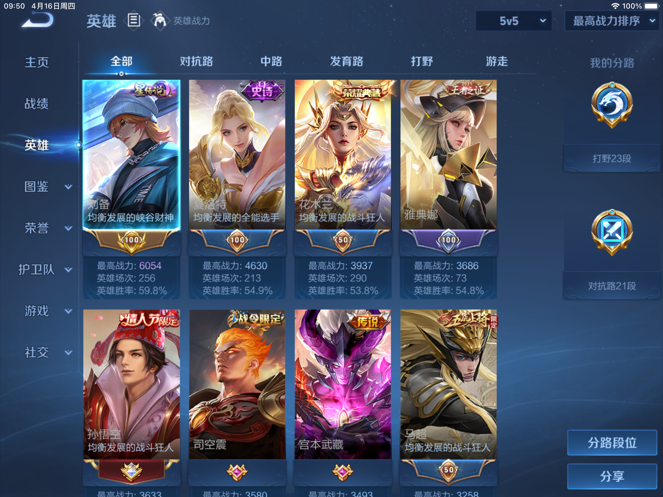 WZCMW4332212王者荣耀账号详情图2