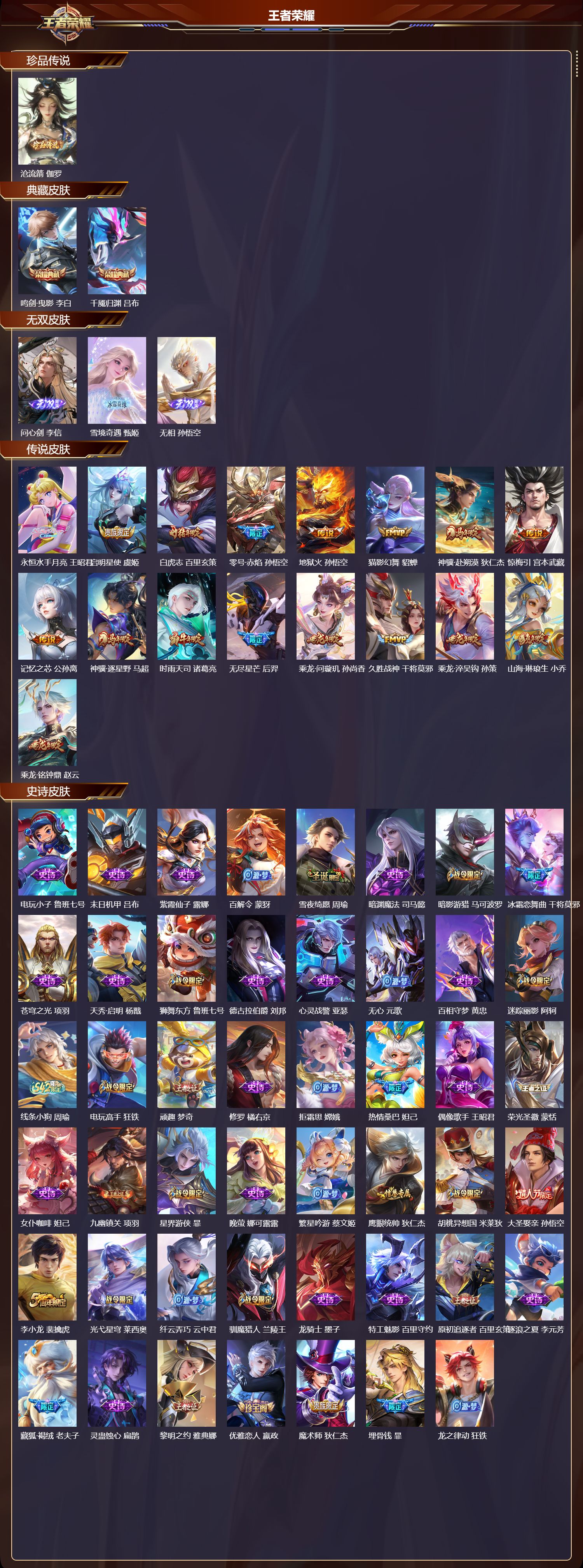 WZCMW4331679王者荣耀账号详情图5