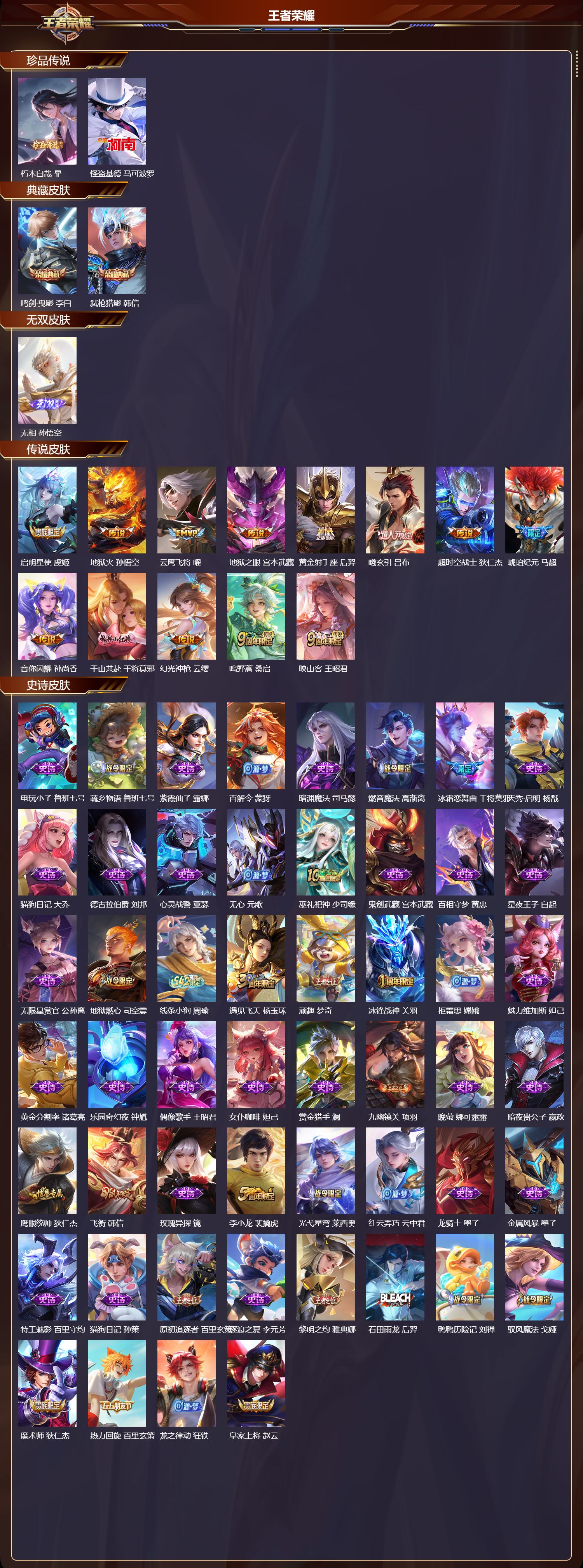 WZCMW4331676王者荣耀账号详情图5