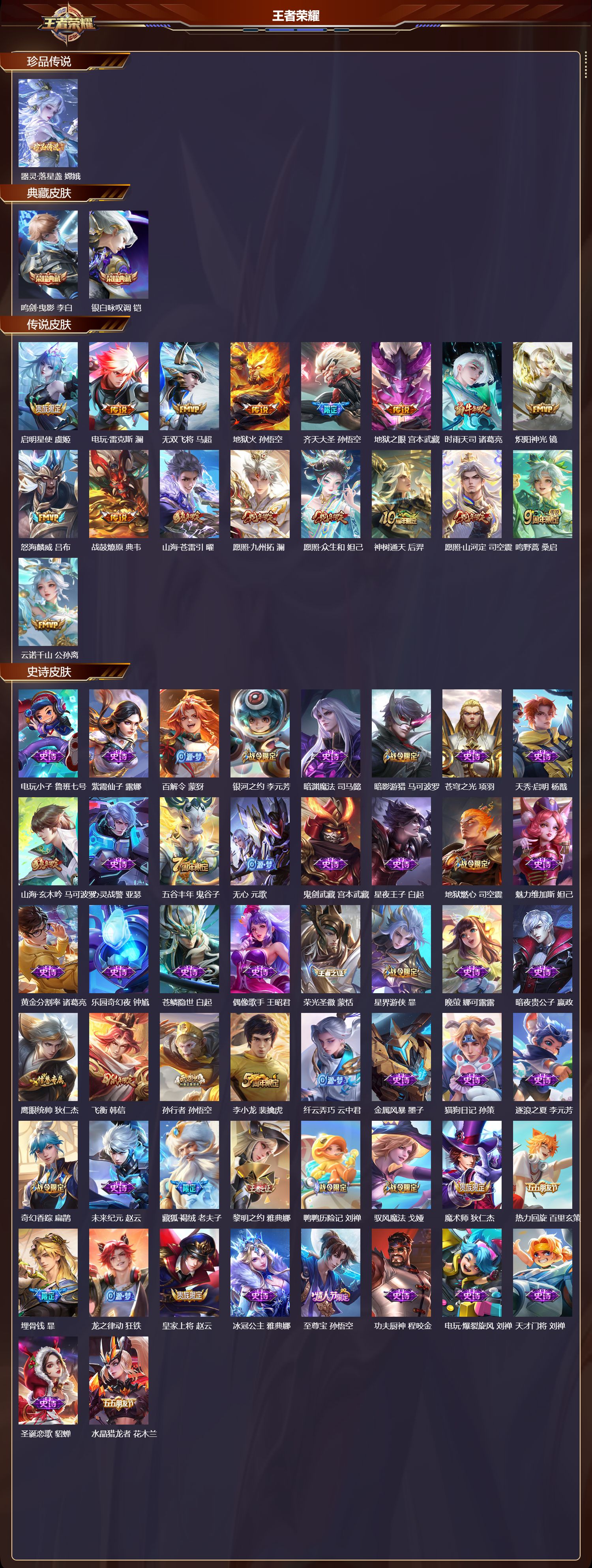 WZCMW4331695王者荣耀账号详情图5