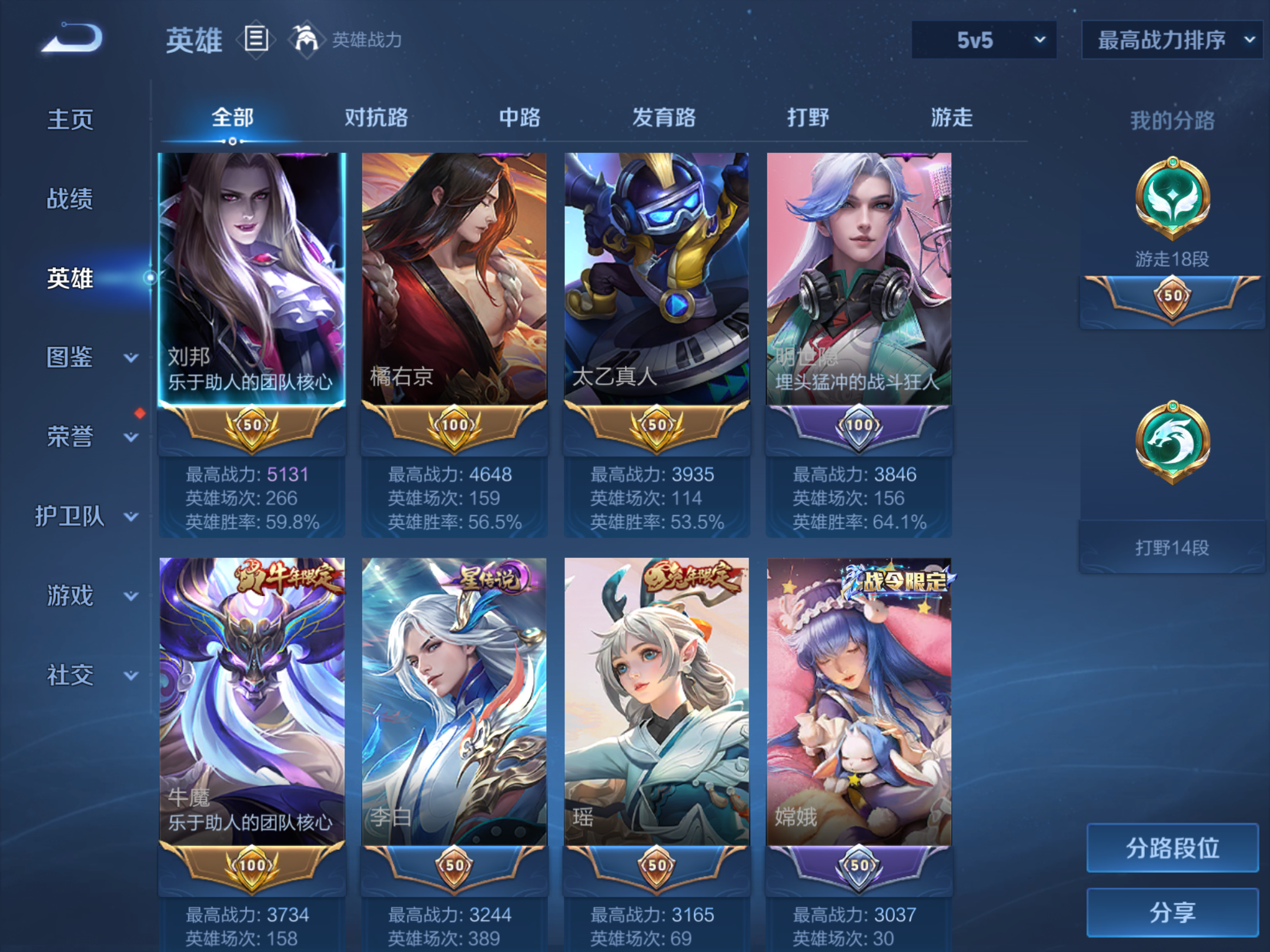 WZCMW4332239王者荣耀账号详情图2