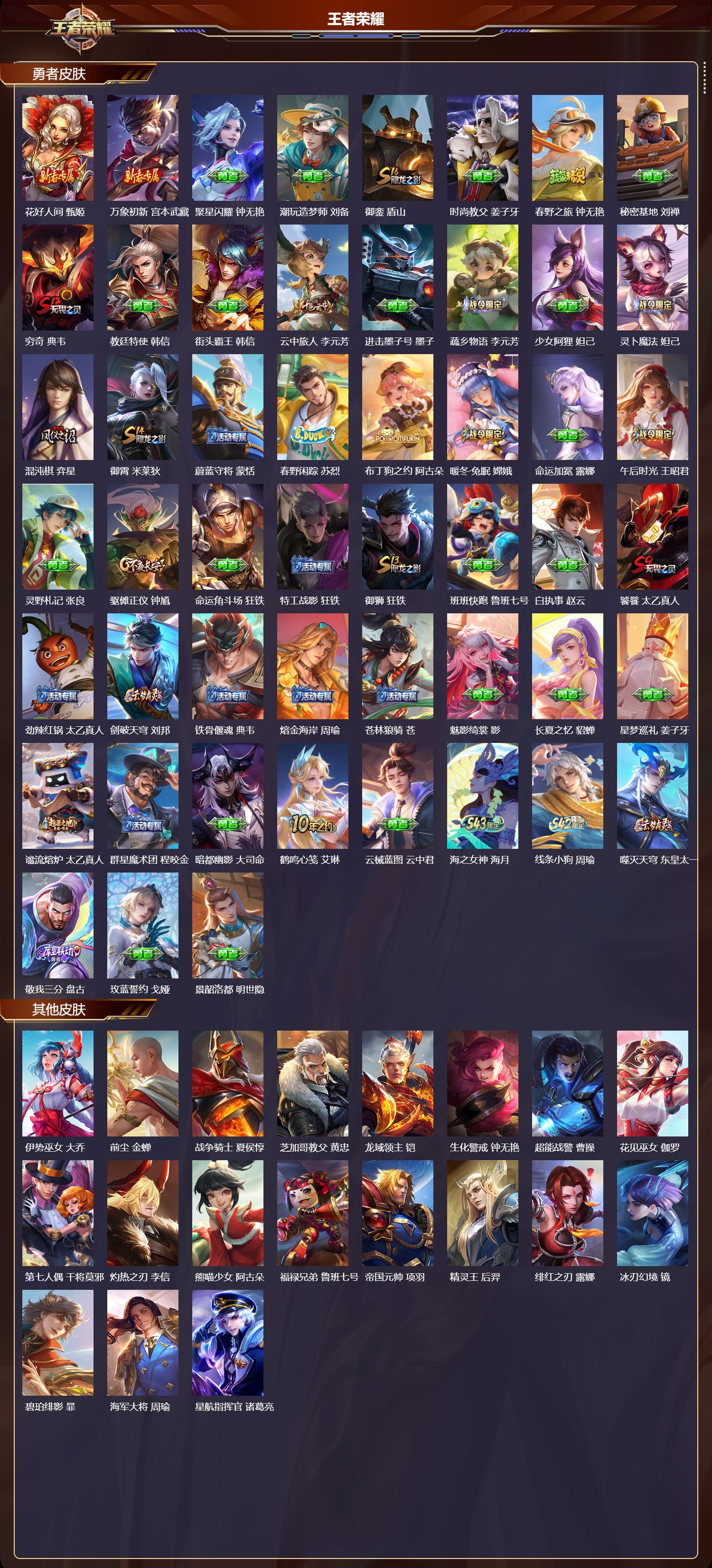 WZQM4331943王者荣耀账号详情图5