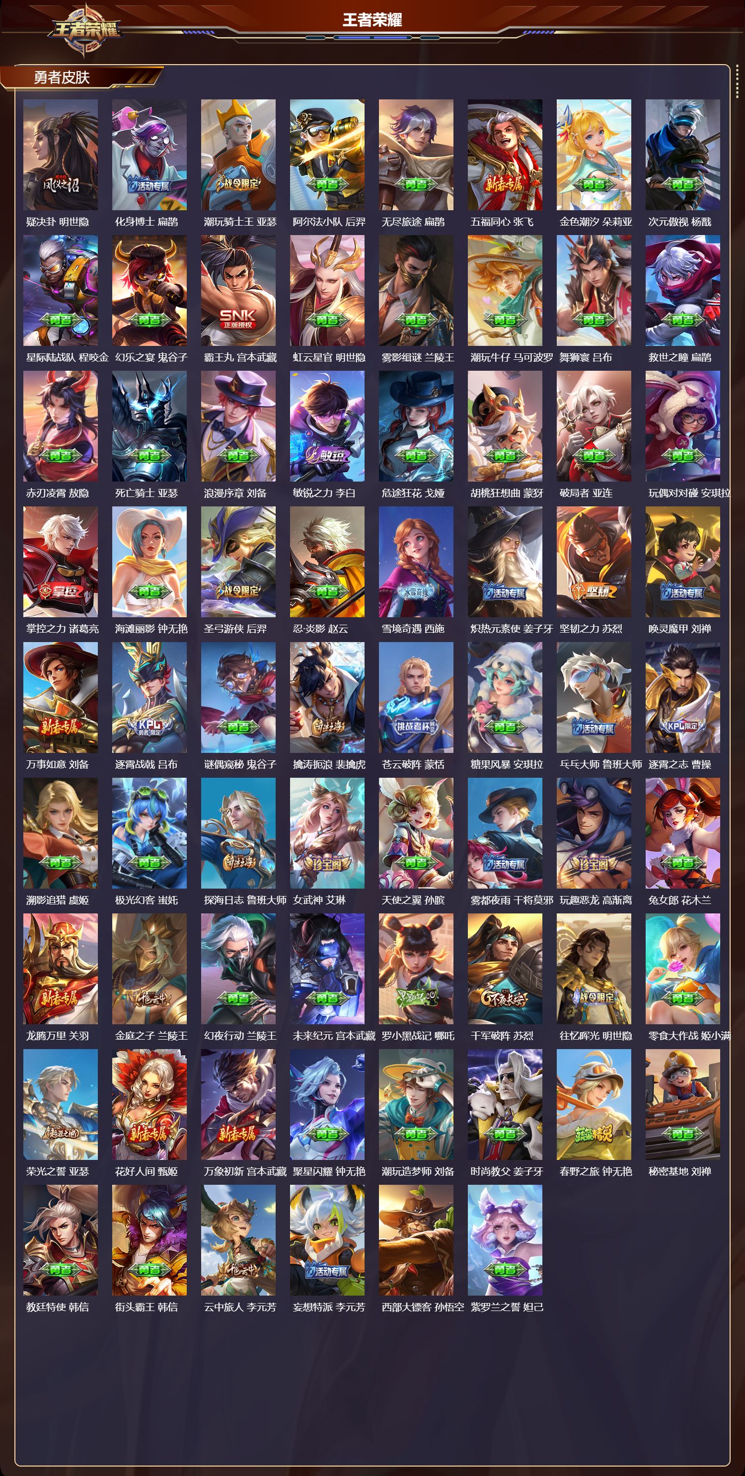 WZCMW4332958王者荣耀账号详情图10