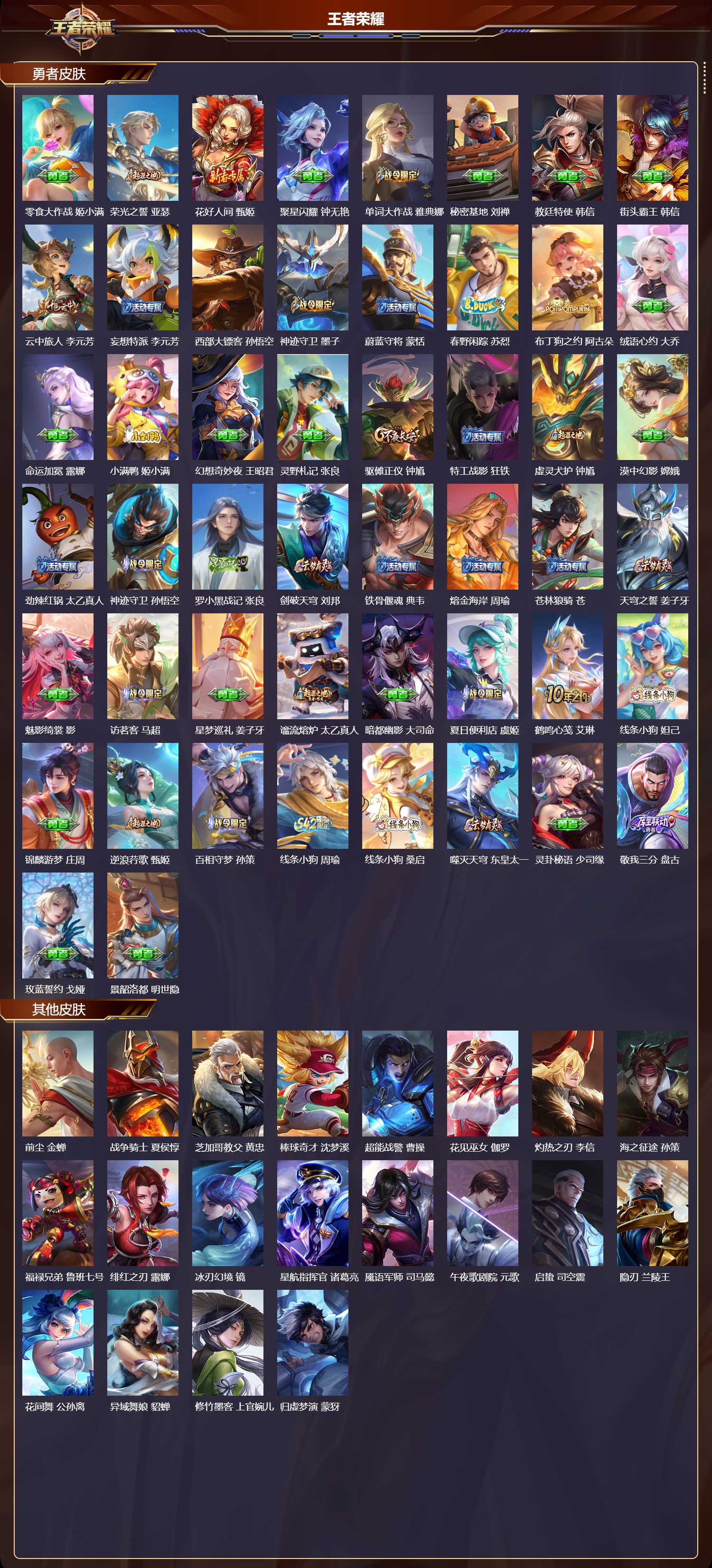 WZQM4314747王者荣耀账号详情图5