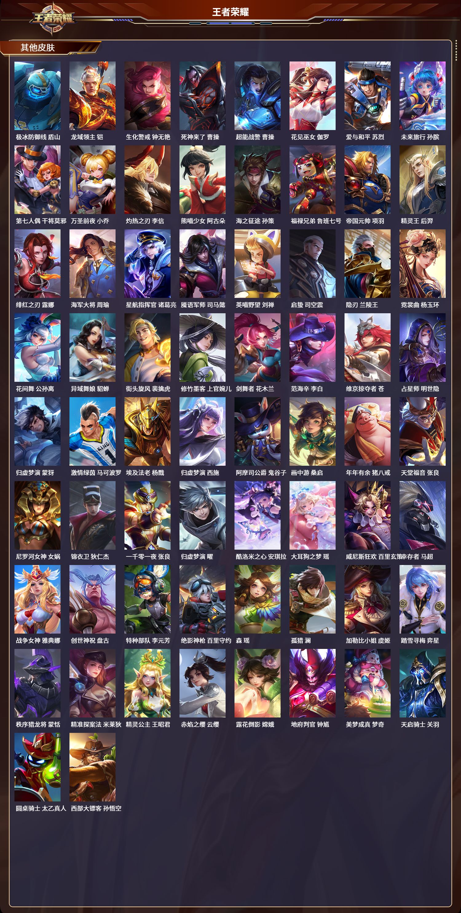 WZLX4315471王者荣耀账号详情图5