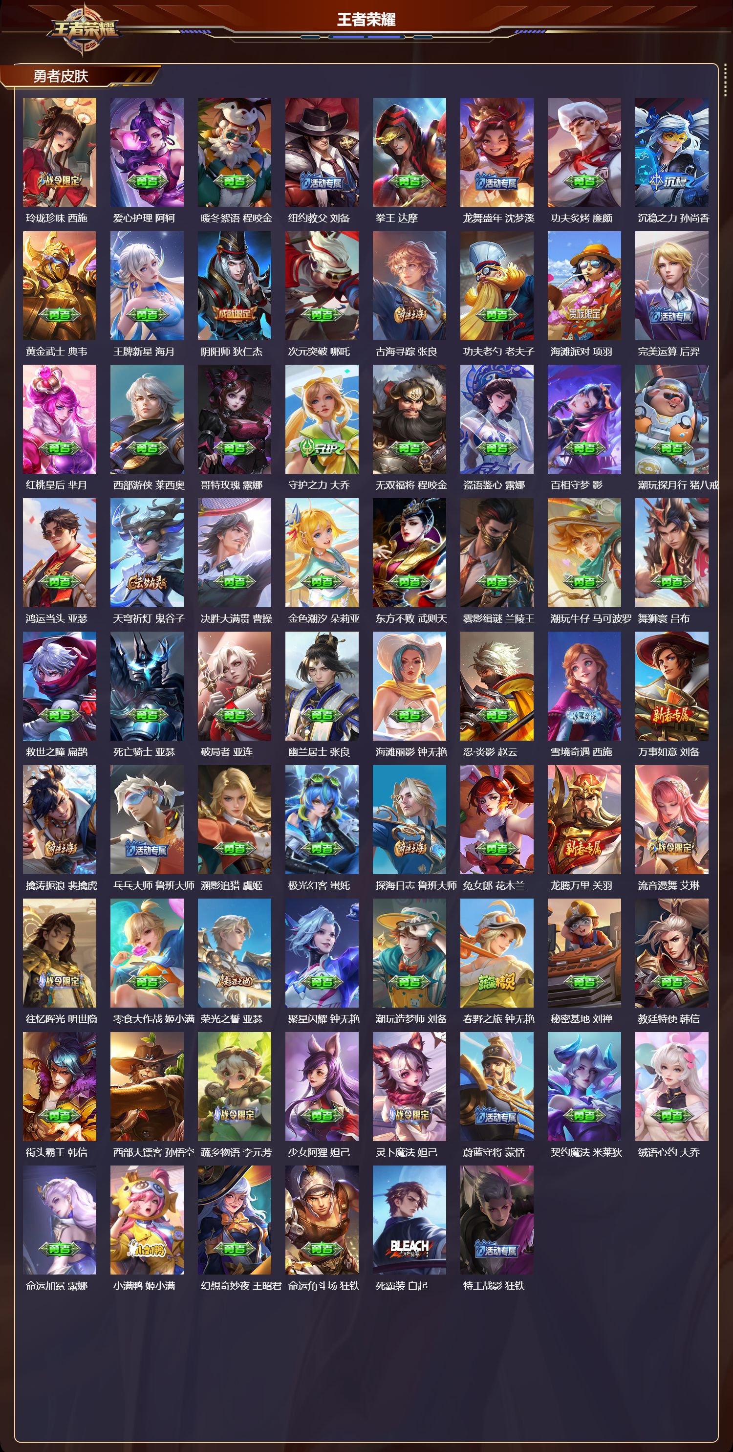 WZCMW4332934王者荣耀账号详情图6