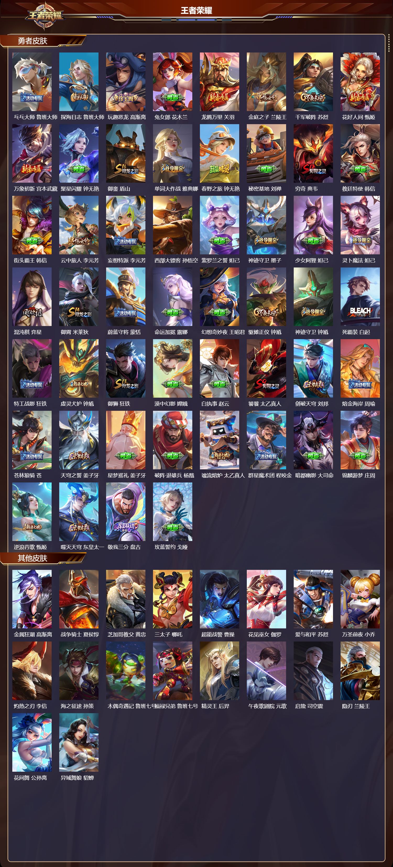 WZQM4315755王者荣耀账号详情图4