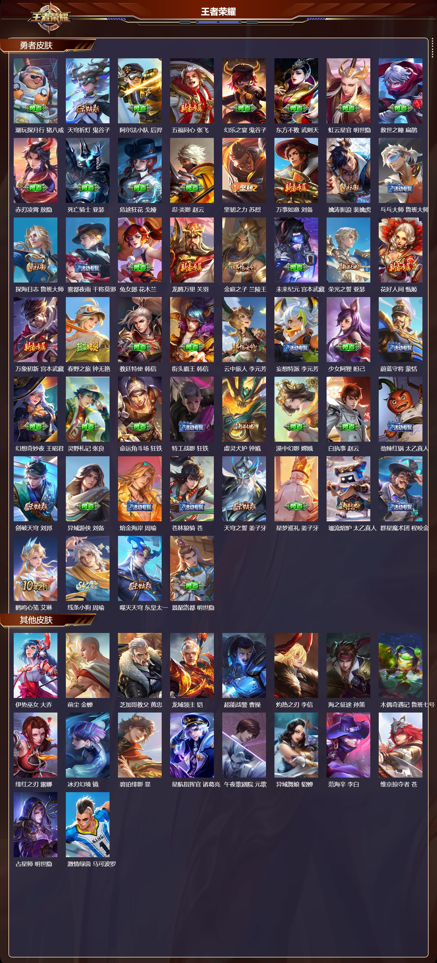 WZMK4316025王者荣耀账号详情图2