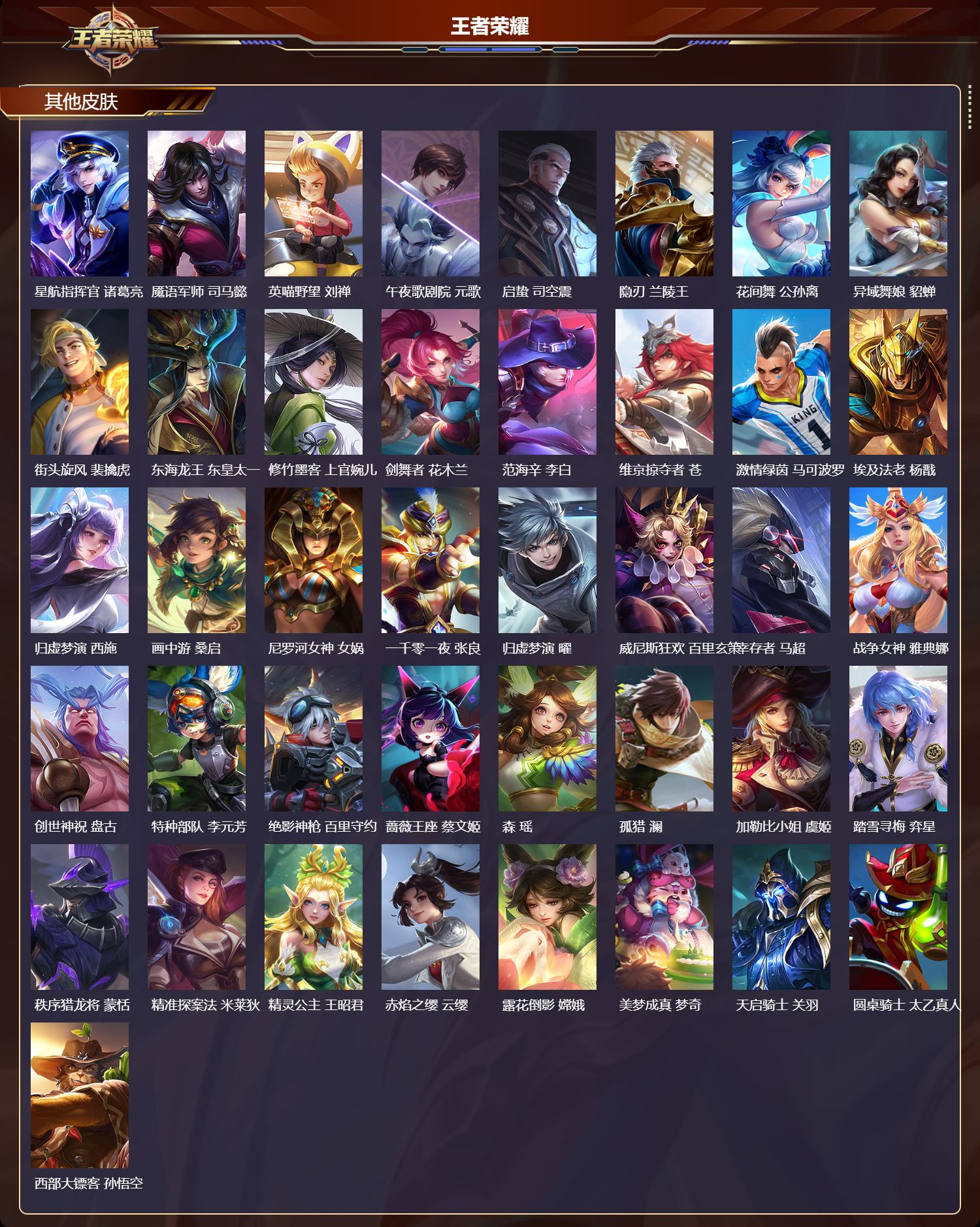 WZQM4316530王者荣耀账号详情图6