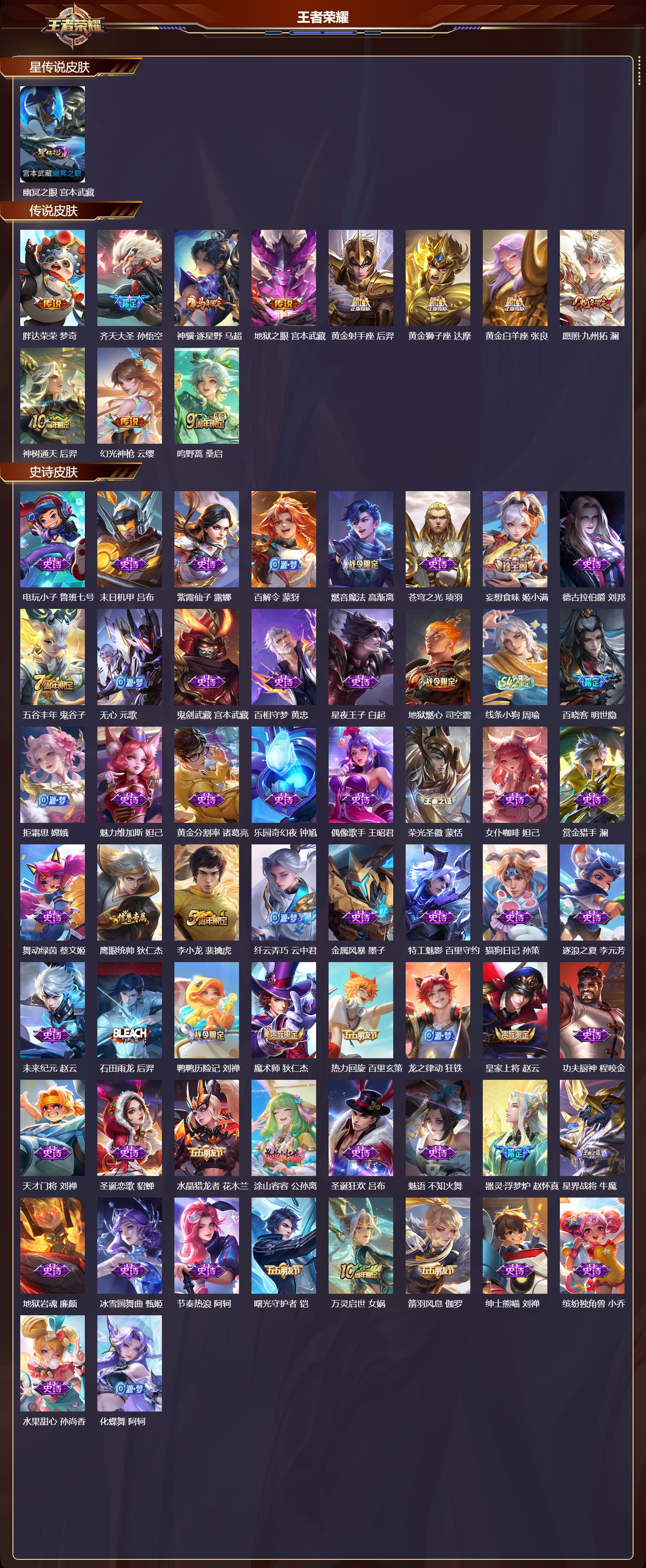 WZMK4315773王者荣耀账号详情图1