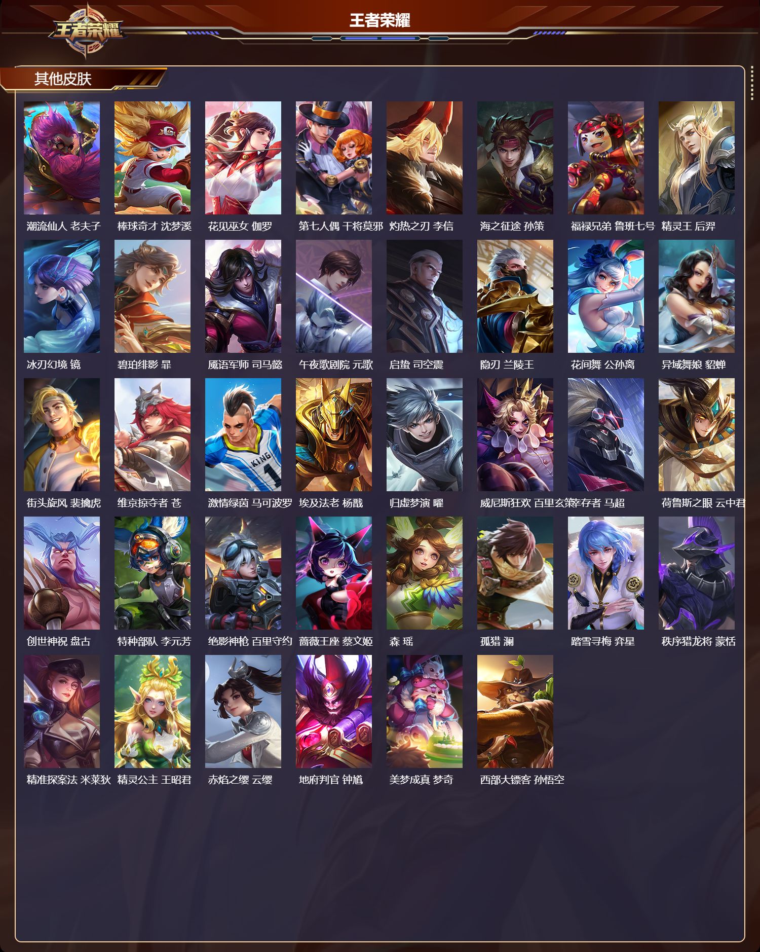 WZMK4315692王者荣耀账号详情图3