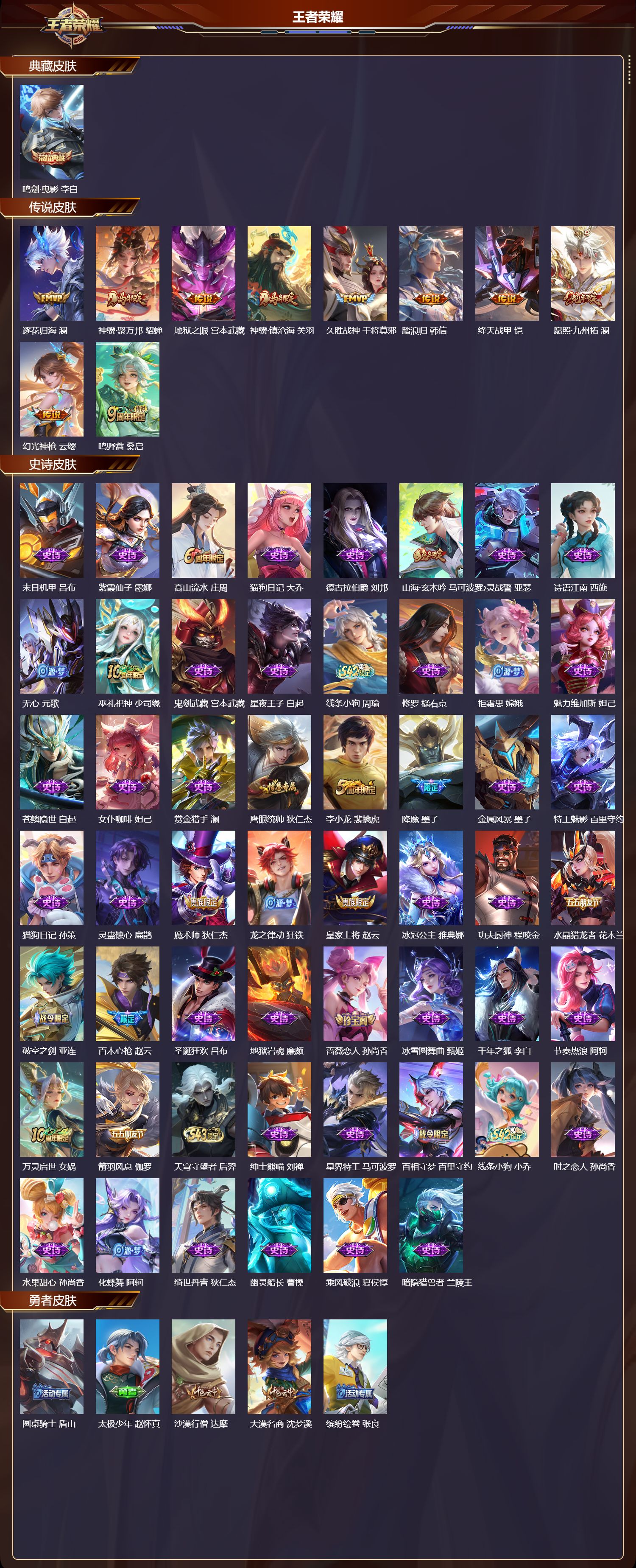 WZCMW4332947王者荣耀账号详情图5