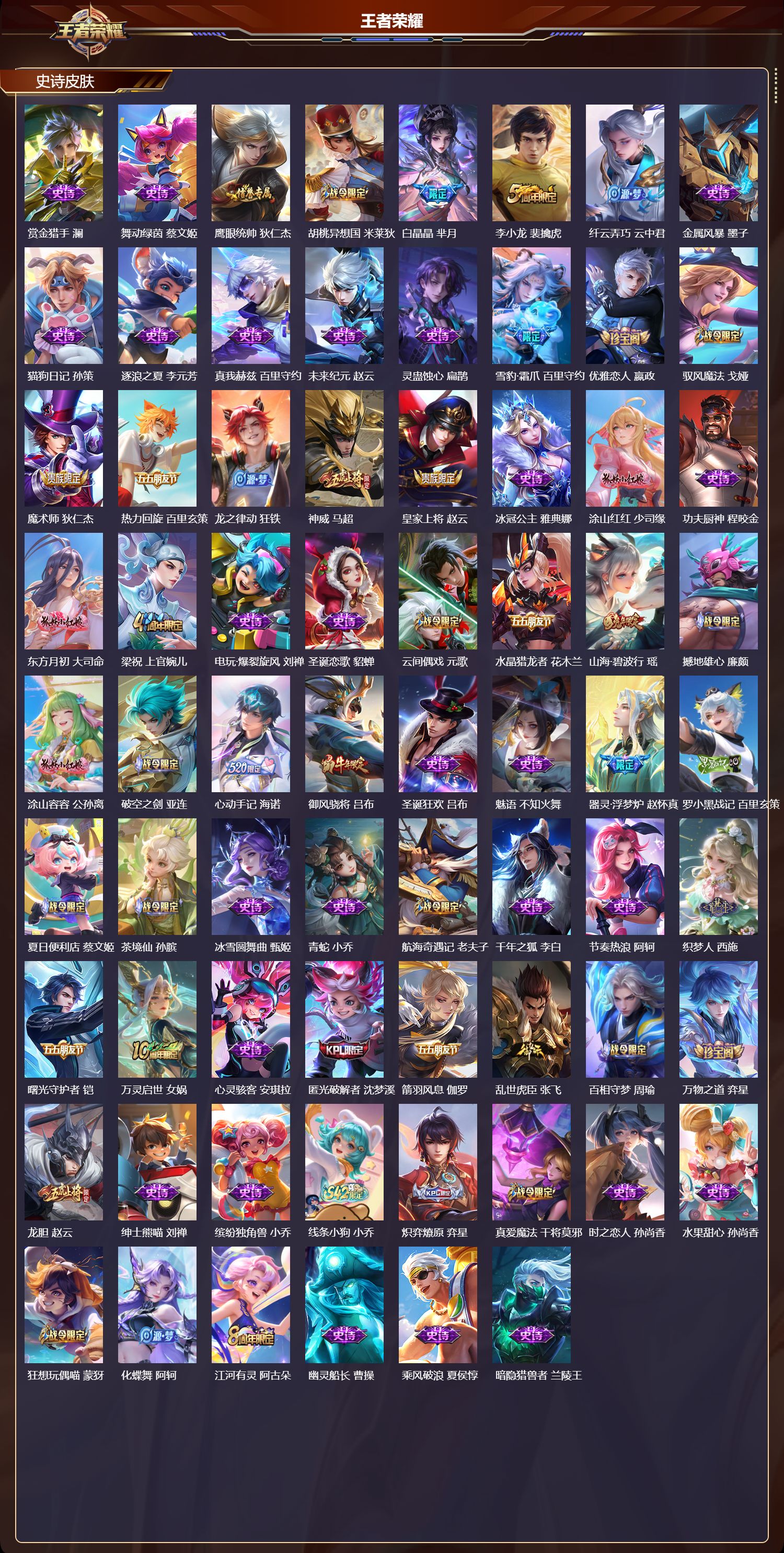 WZQM4314747王者荣耀账号详情图3