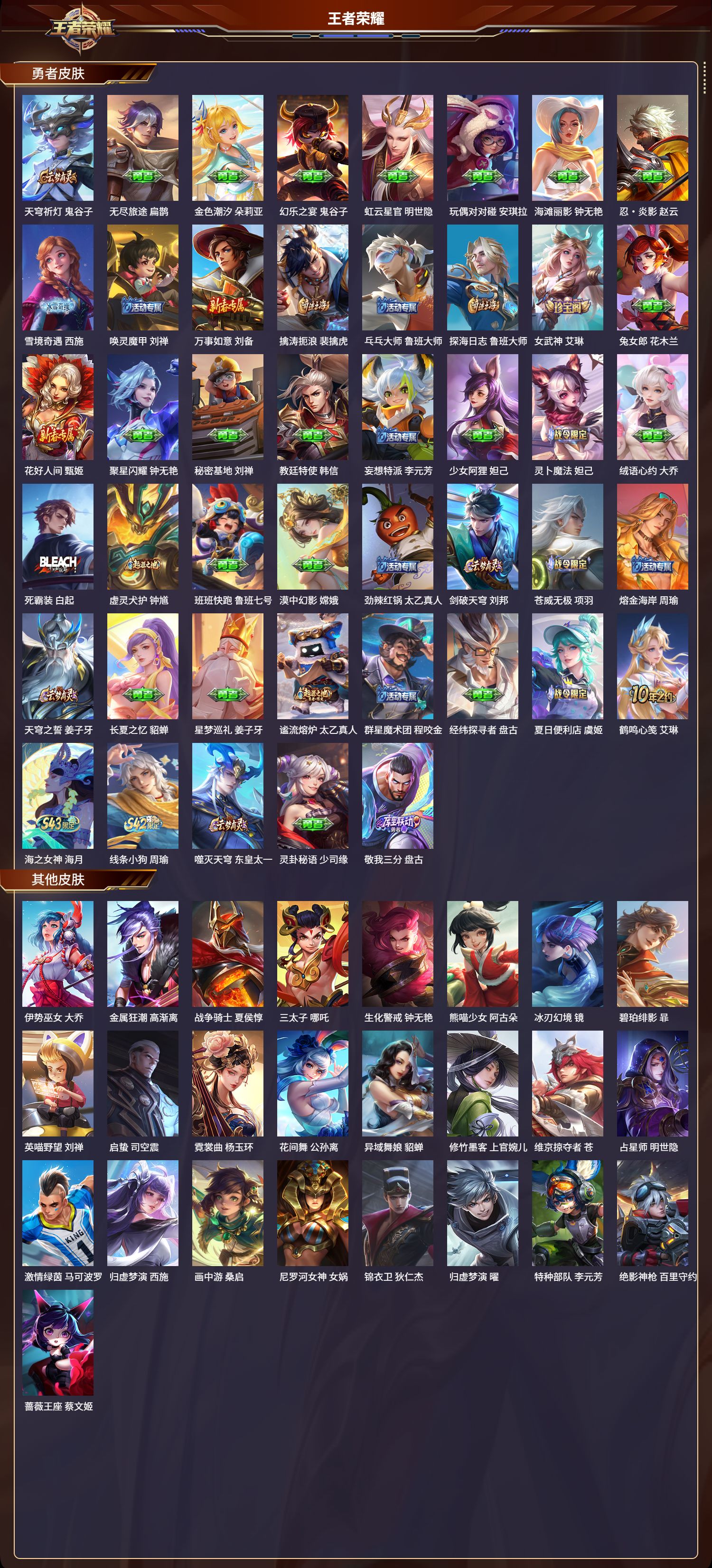 WZCMW4315623王者荣耀账号详情图9