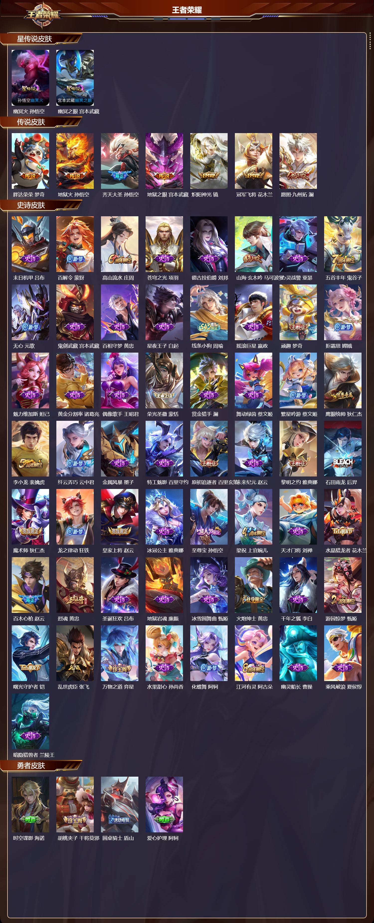 WZQM4316807王者荣耀账号详情图2