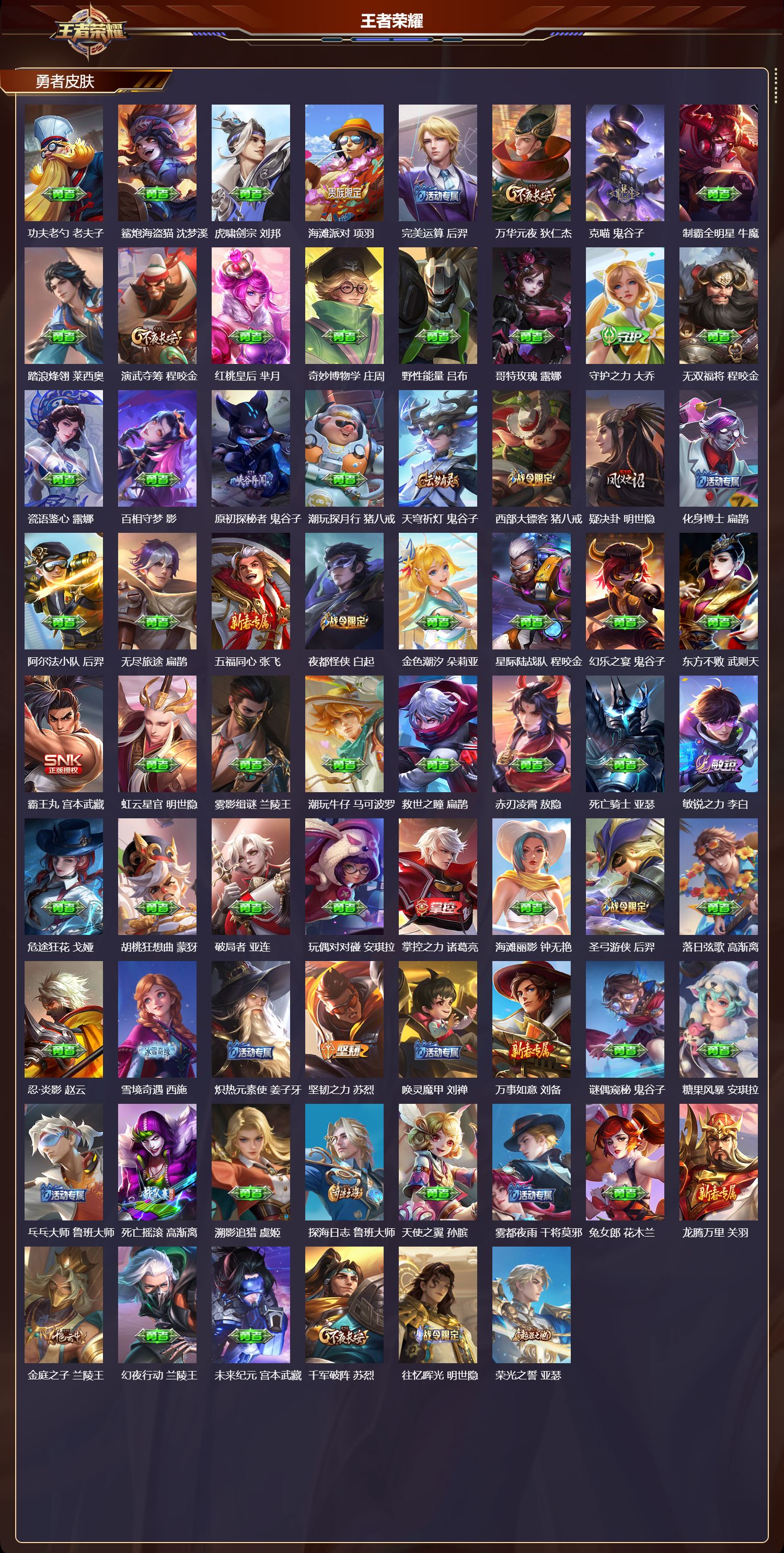 WZQM4316530王者荣耀账号详情图4