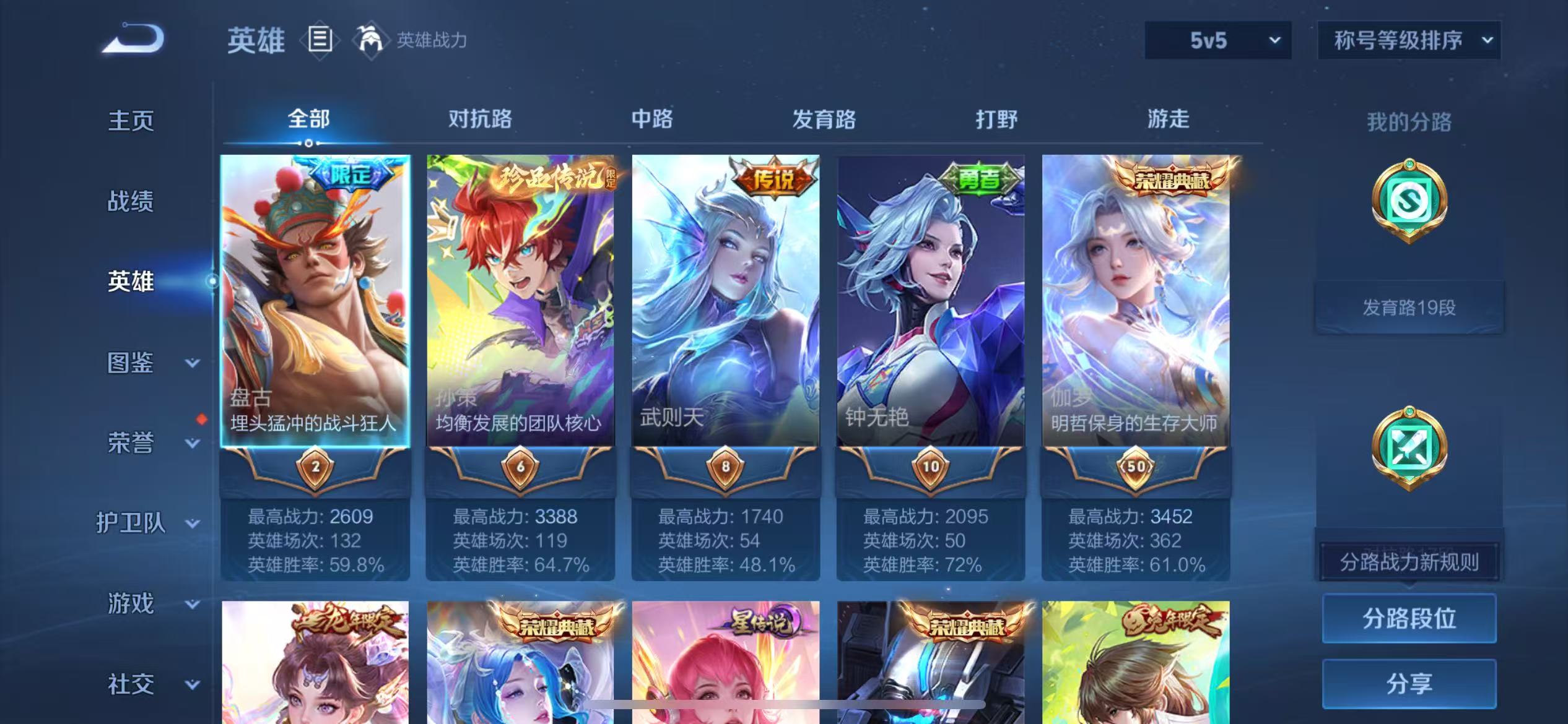 WZCMW4332940王者荣耀账号详情图4