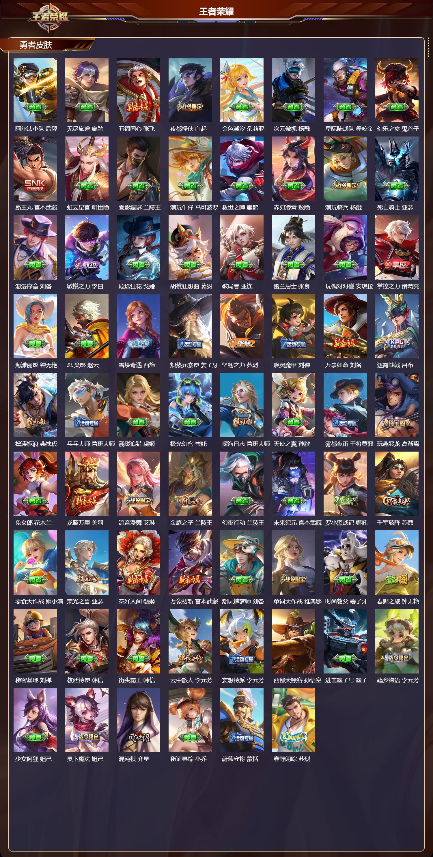 WZCMW4333250王者荣耀账号详情图8