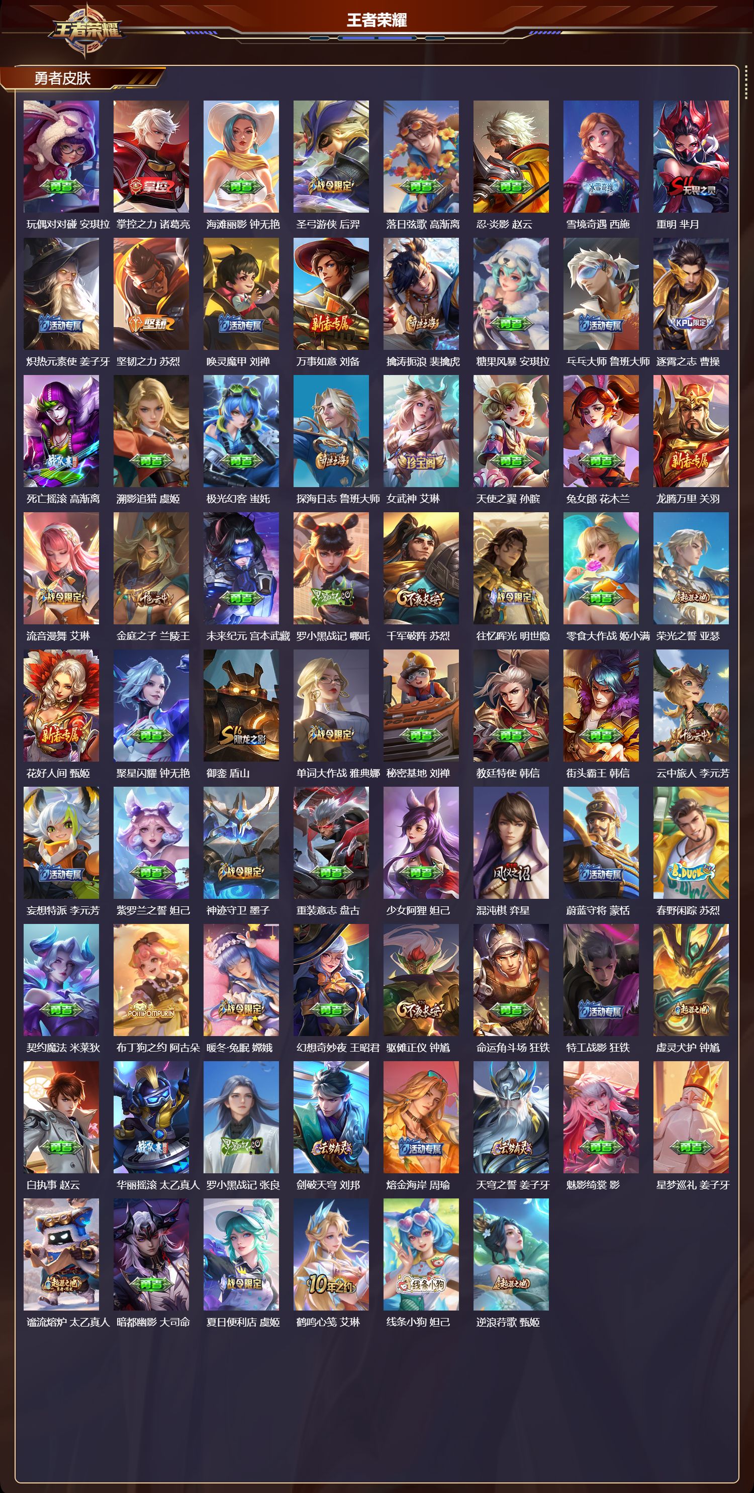 WZCMW4332953王者荣耀账号详情图10