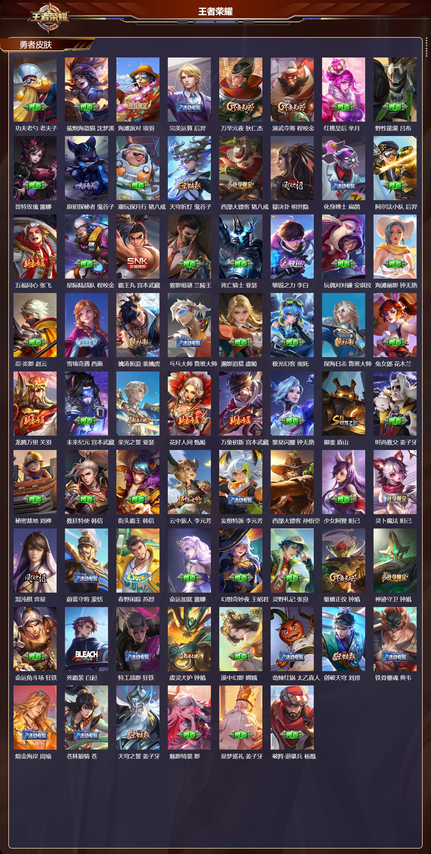 WZQM4318413王者荣耀账号详情图3