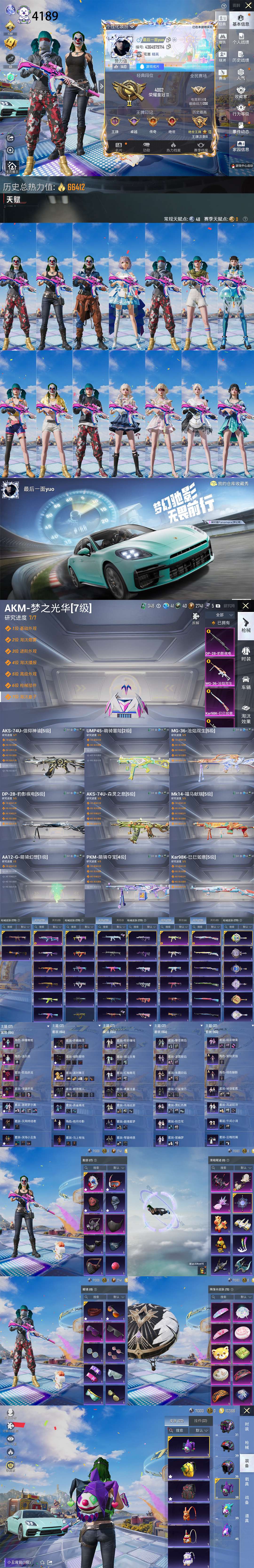 HPCMW4193309和平精英账号详情图1