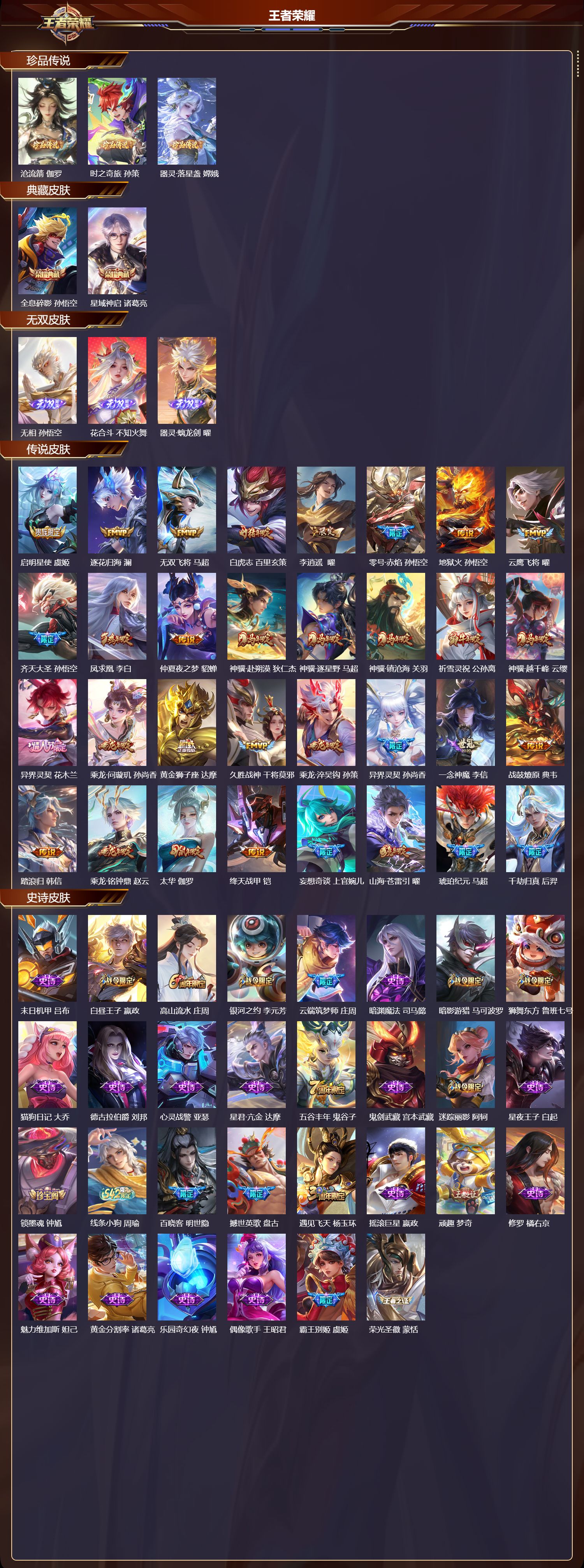 WZCMW4334816王者荣耀账号详情图5