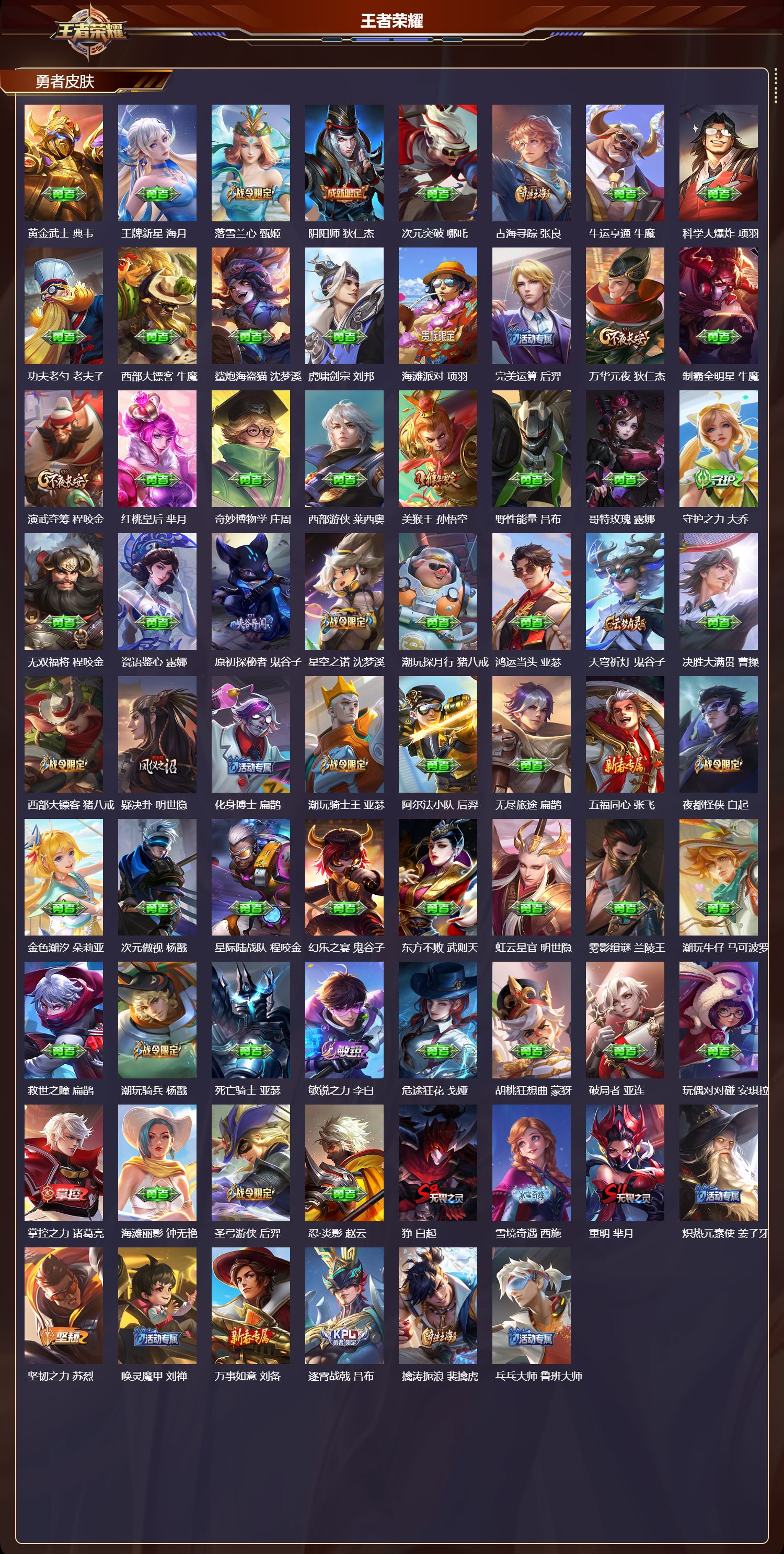 WZCMW4335068王者荣耀账号详情图9