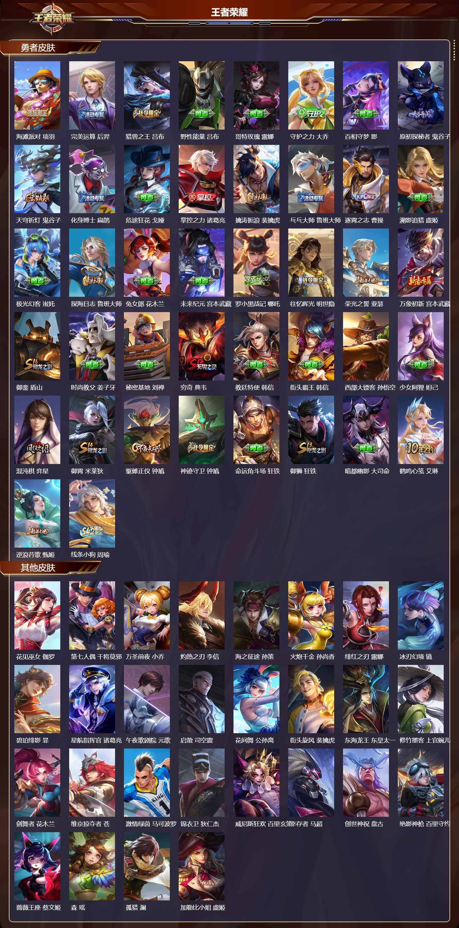 WZQM4318409王者荣耀账号详情图3