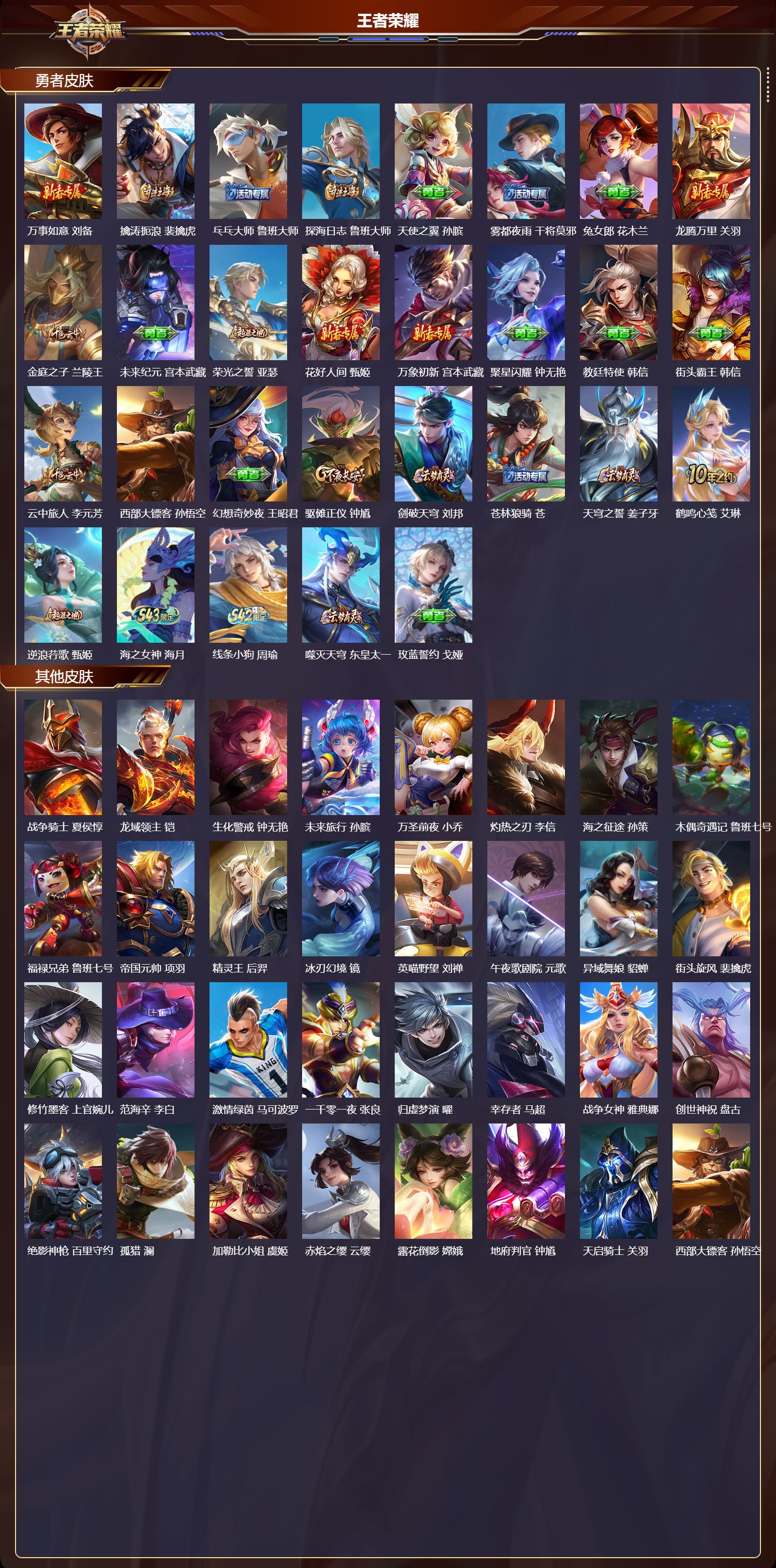 WZQM4318414王者荣耀账号详情图3