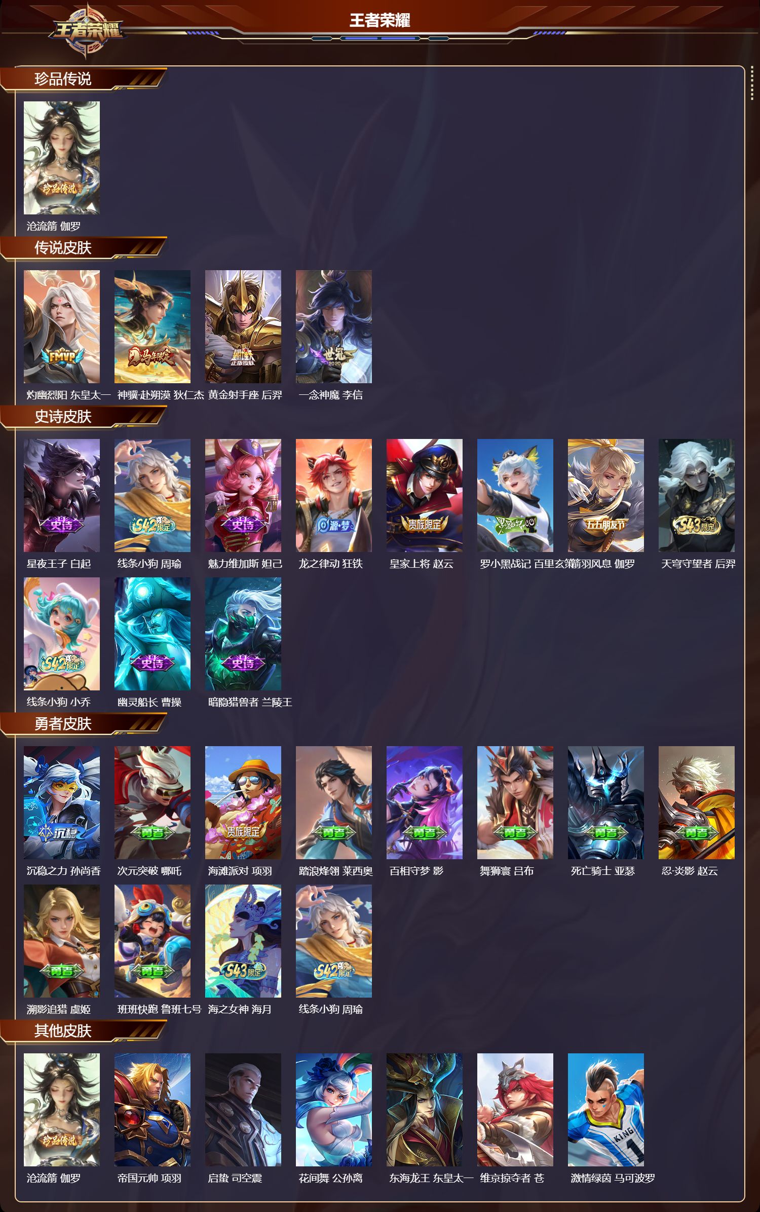 WZCMW4334830王者荣耀账号详情图5