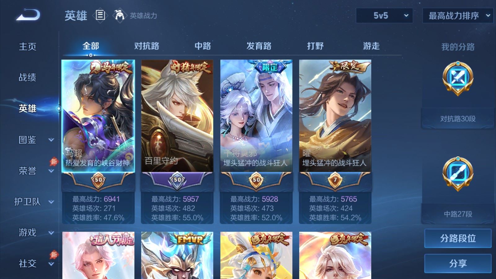 WZCMW4334975王者荣耀账号详情图2