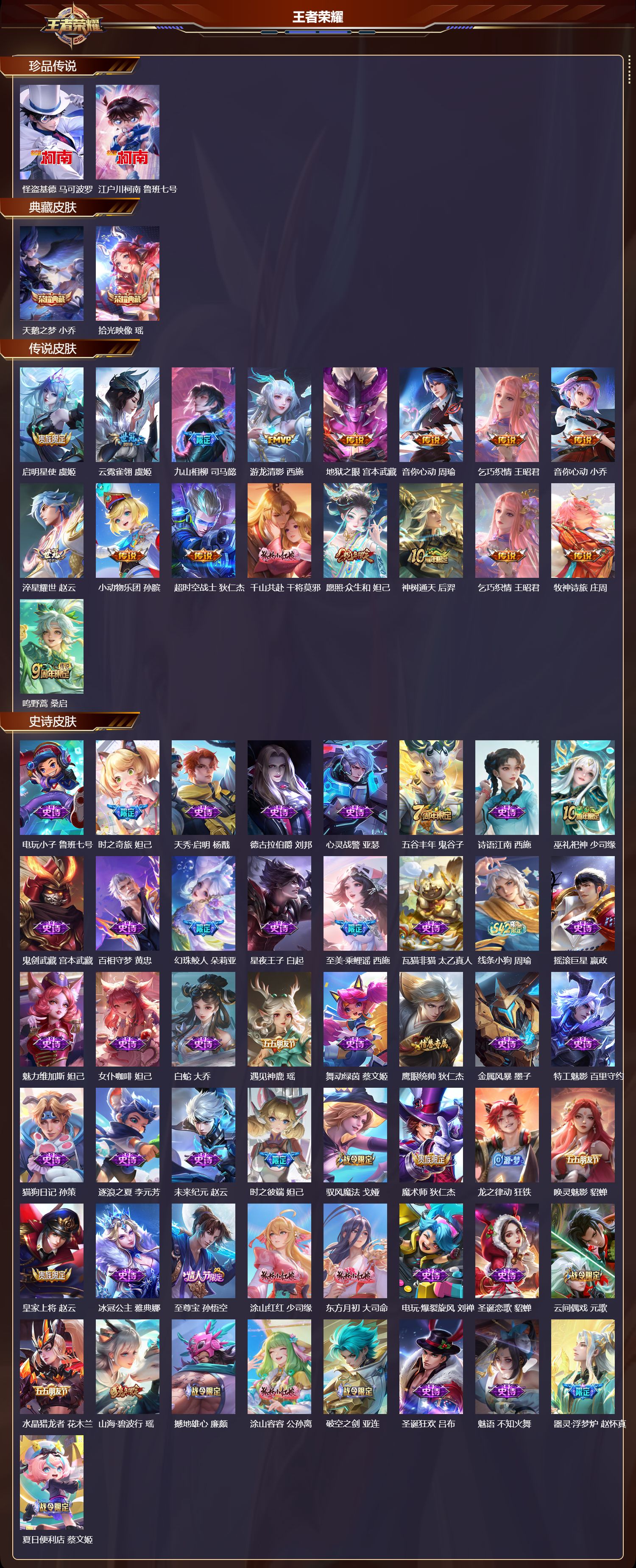 WZQM4318121王者荣耀账号详情图2