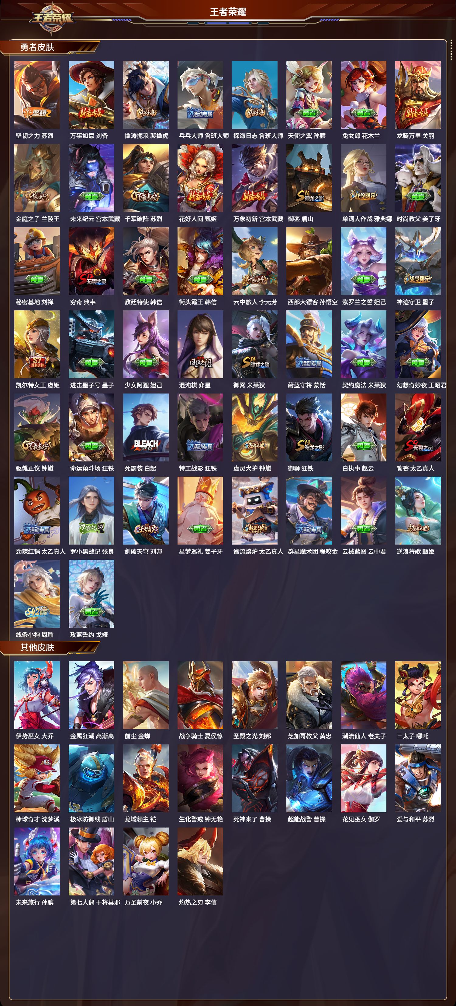 WZLX4319291王者荣耀账号详情图4