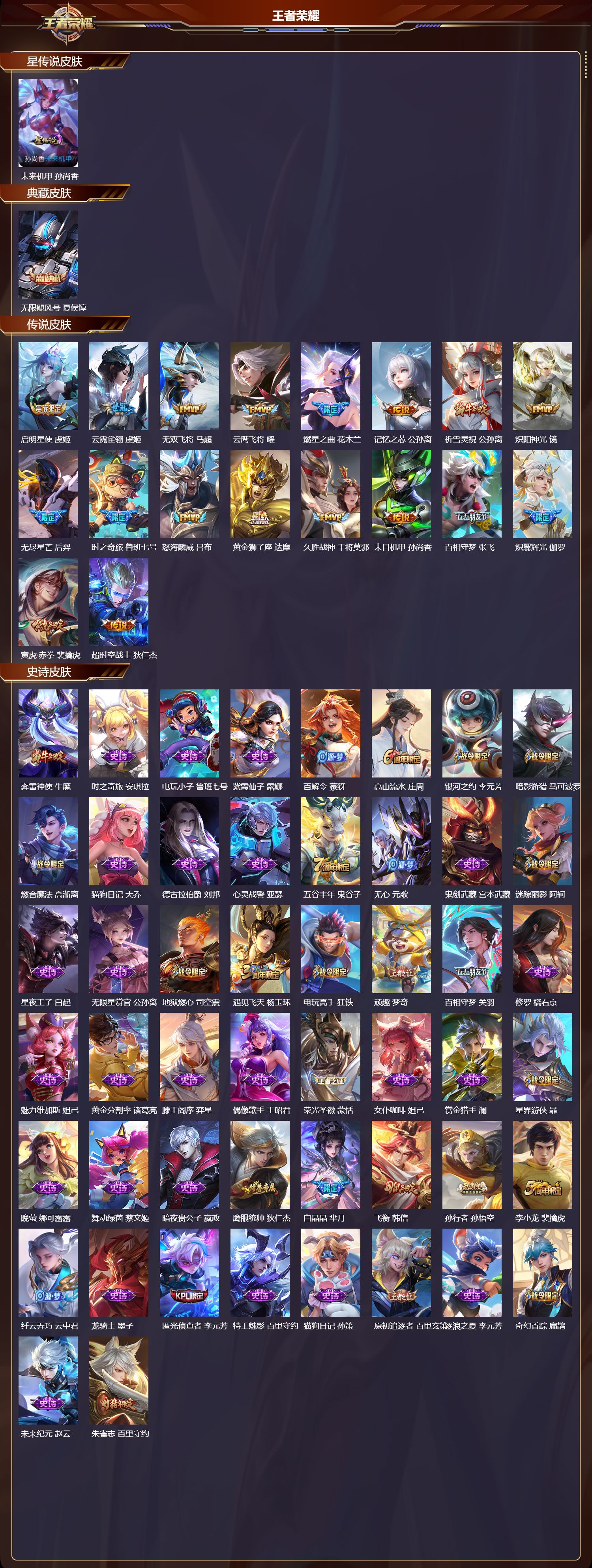 WZQM4318415王者荣耀账号详情图2