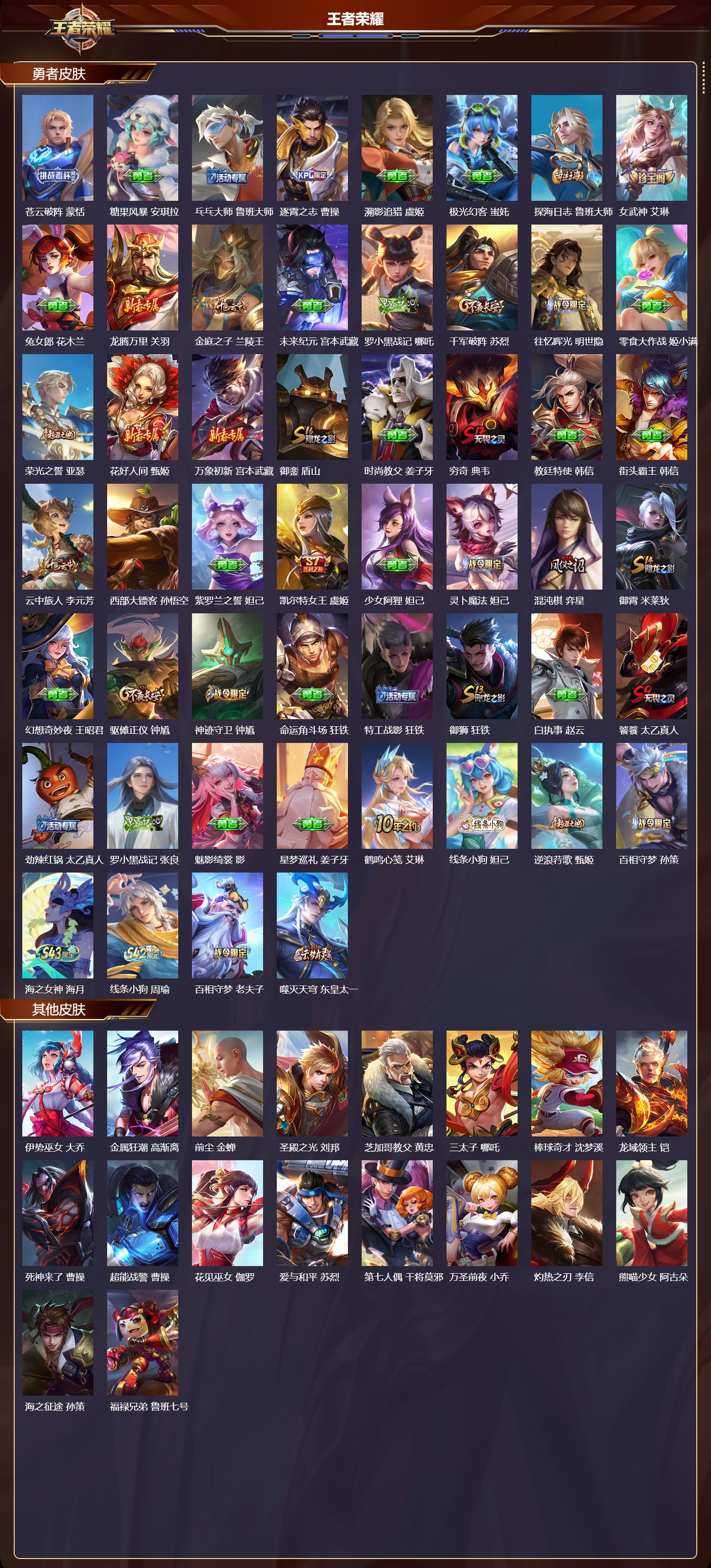 WZQM4318117王者荣耀账号详情图5