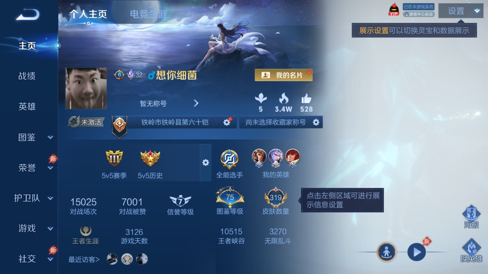 WZCMW4335313王者荣耀账号详情图1