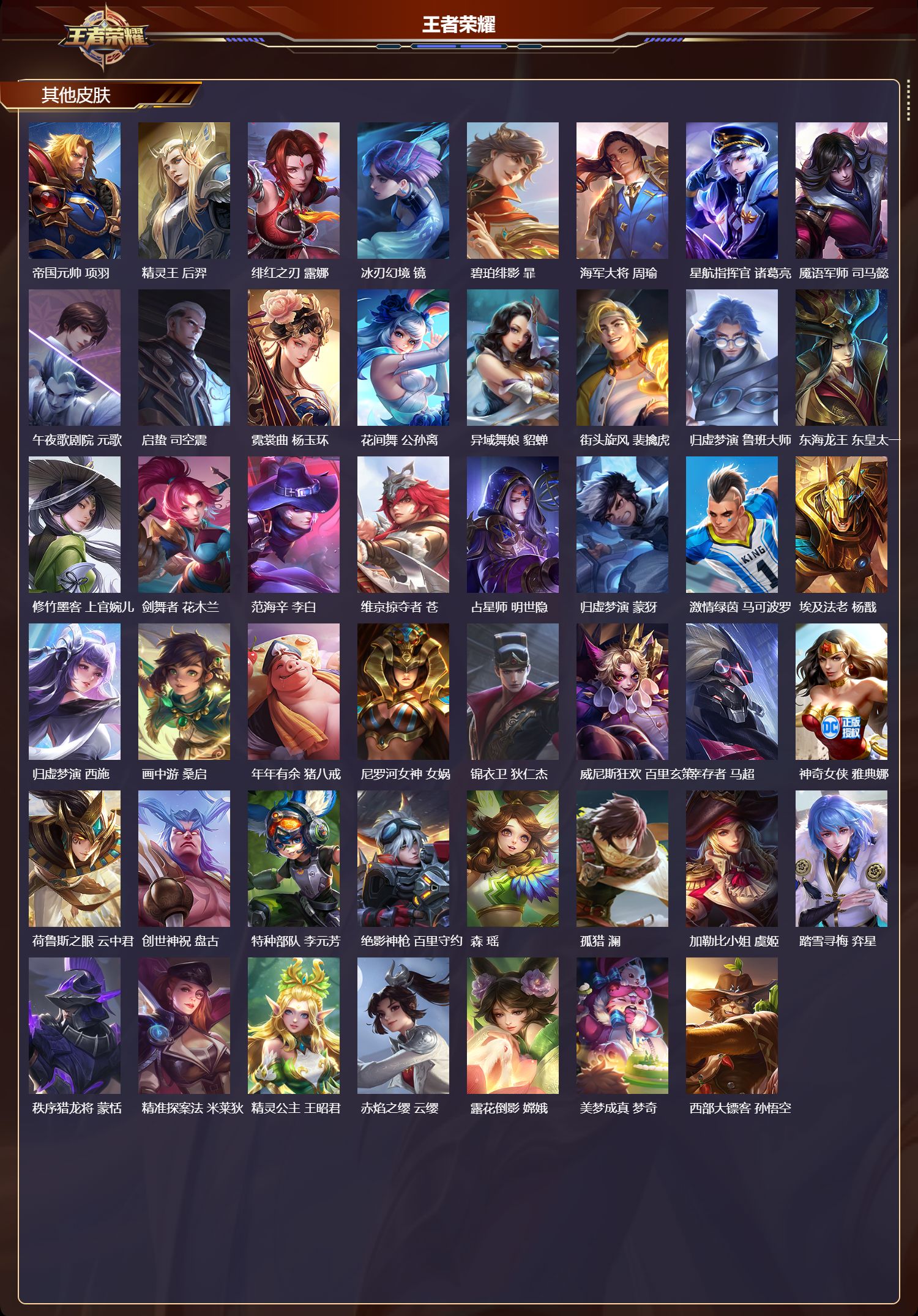 WZQM4318117王者荣耀账号详情图6