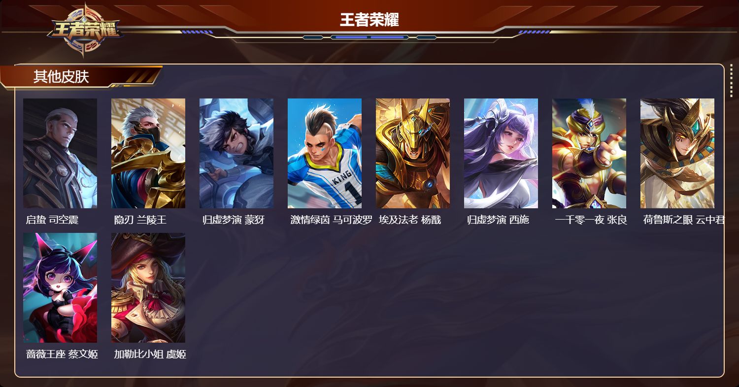 WZMK4317808王者荣耀账号详情图2