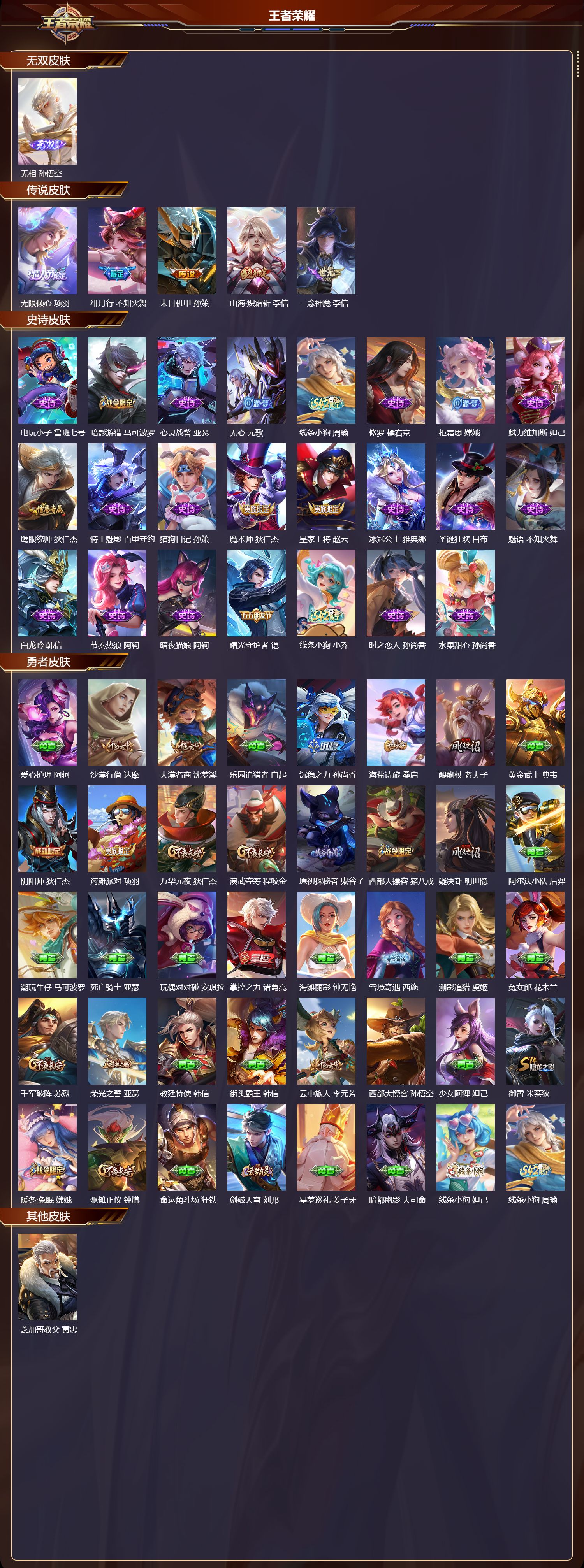 WZCMW4334862王者荣耀账号详情图7