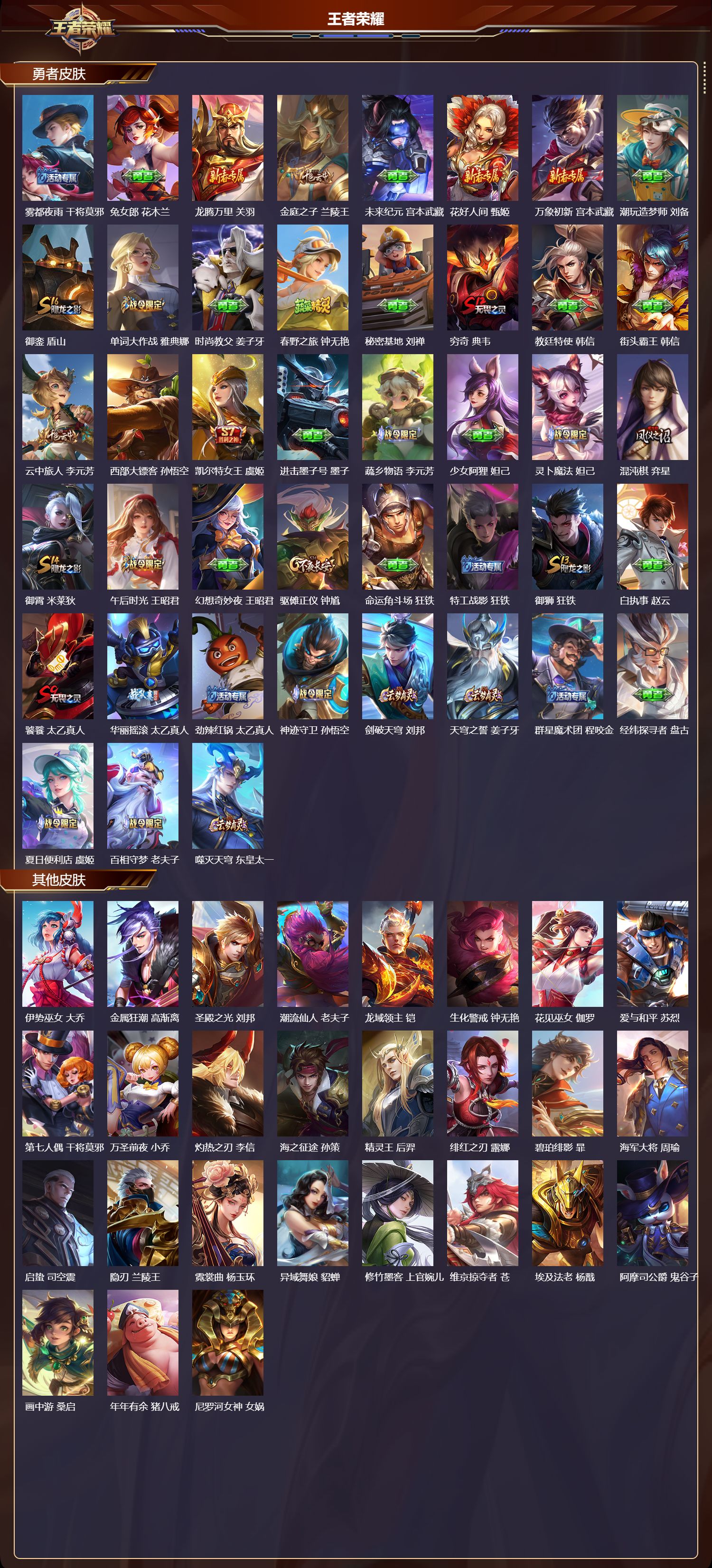 WZMK4318611王者荣耀账号详情图3