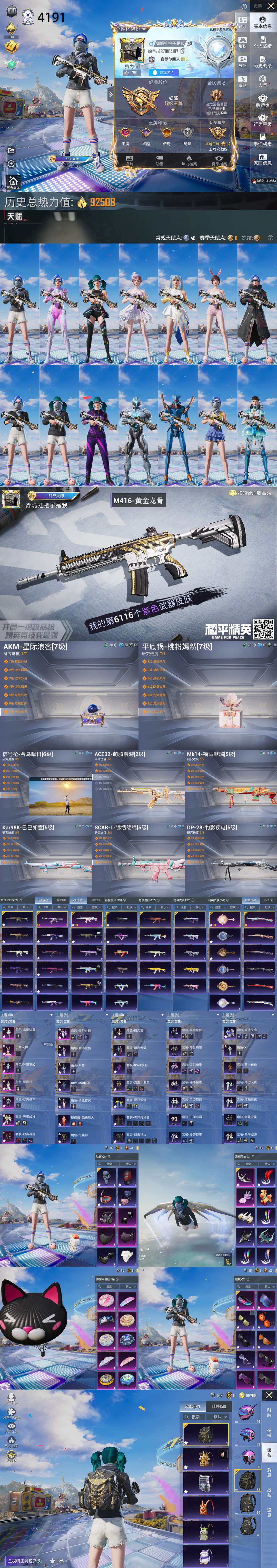 HPCMW4195623和平精英账号详情图1