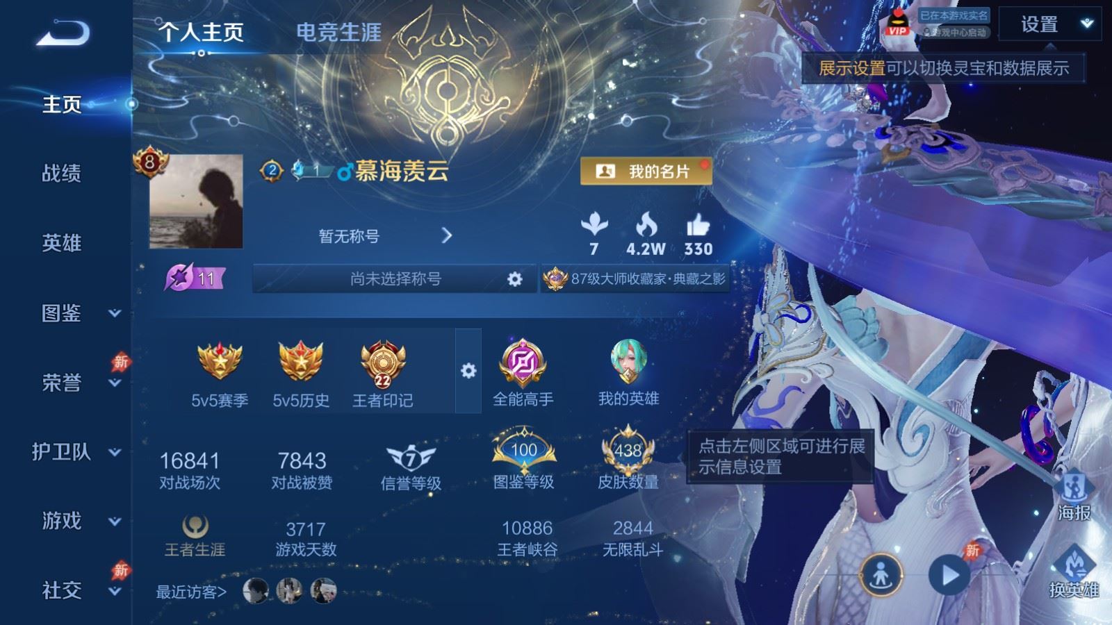 WZCMW4337826王者荣耀账号详情图1