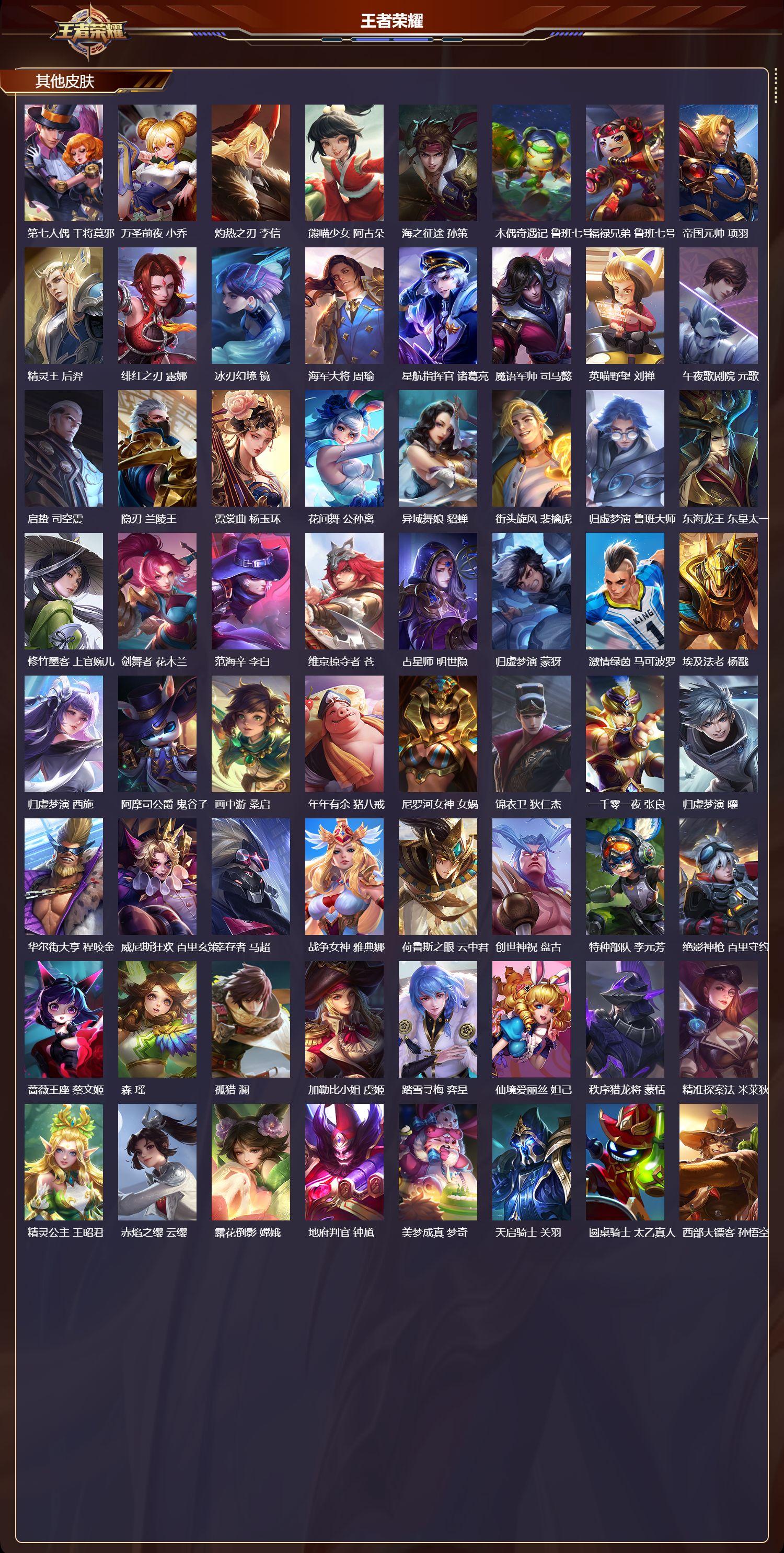 WZMK4319686王者荣耀账号详情图4