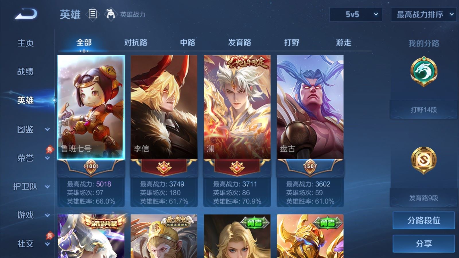 WZCMW4337687王者荣耀账号详情图2