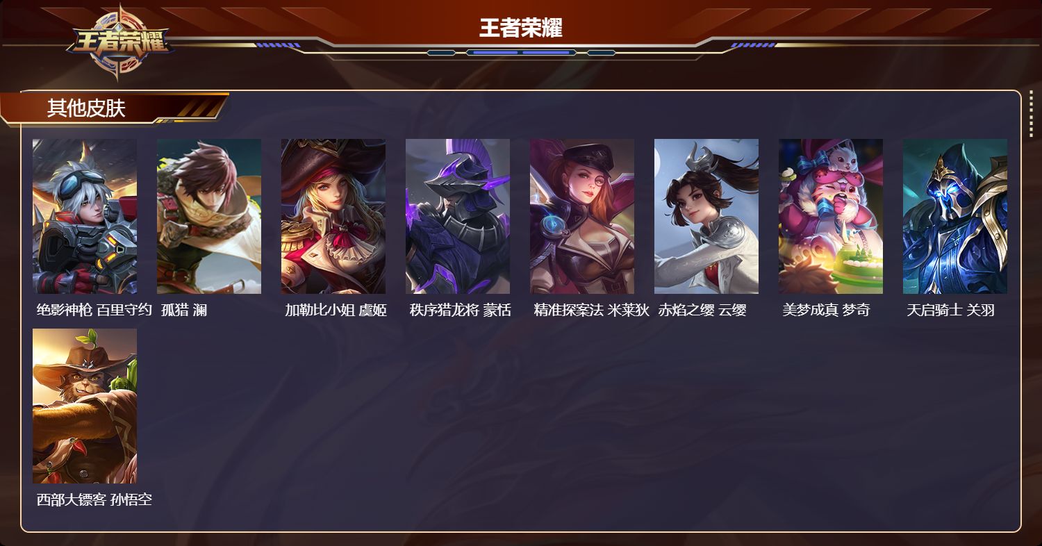 WZMK4319654王者荣耀账号详情图4