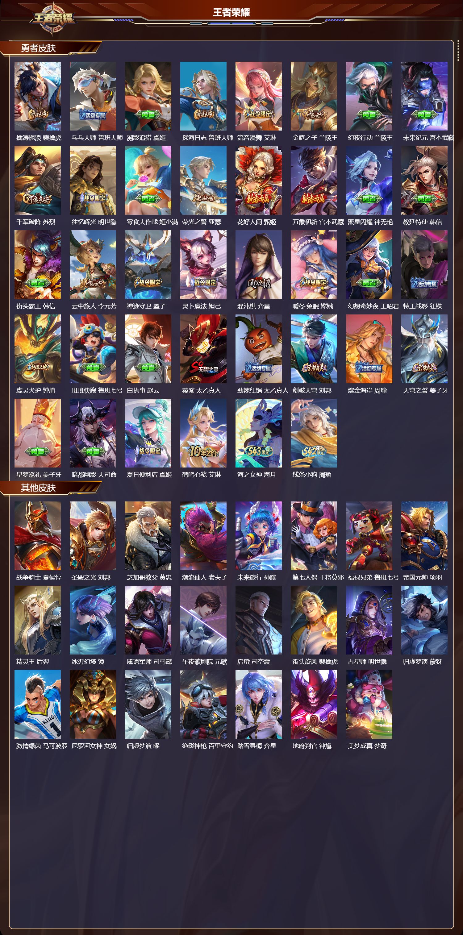 WZQM4318663王者荣耀账号详情图4