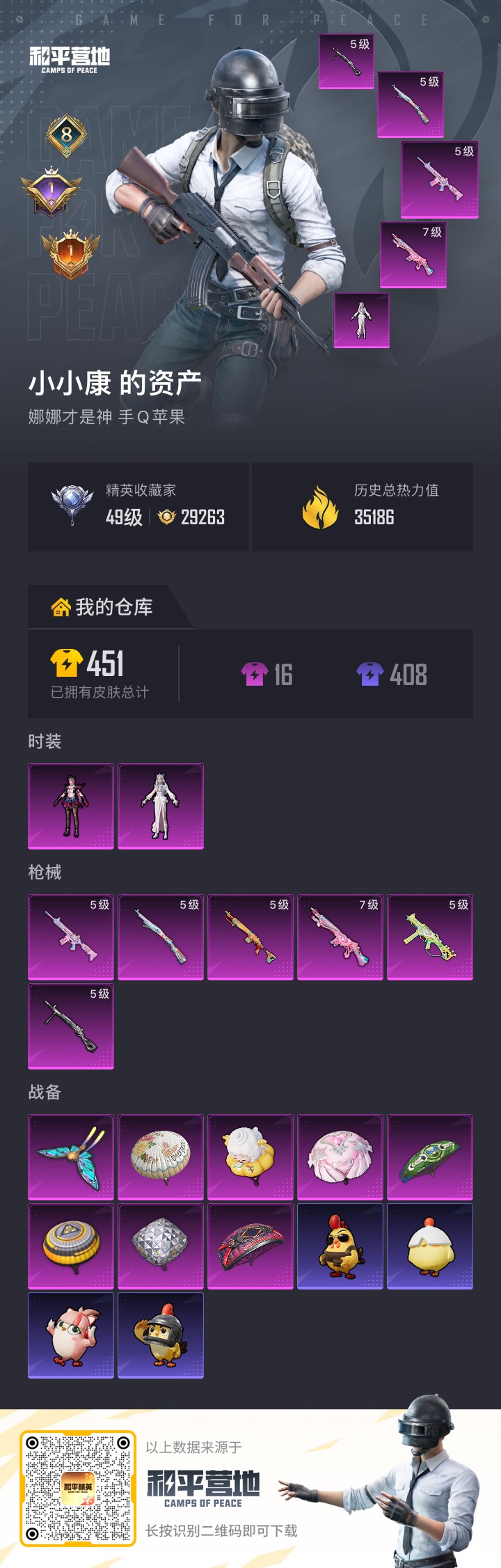 HPCMW4194985和平精英账号详情图16