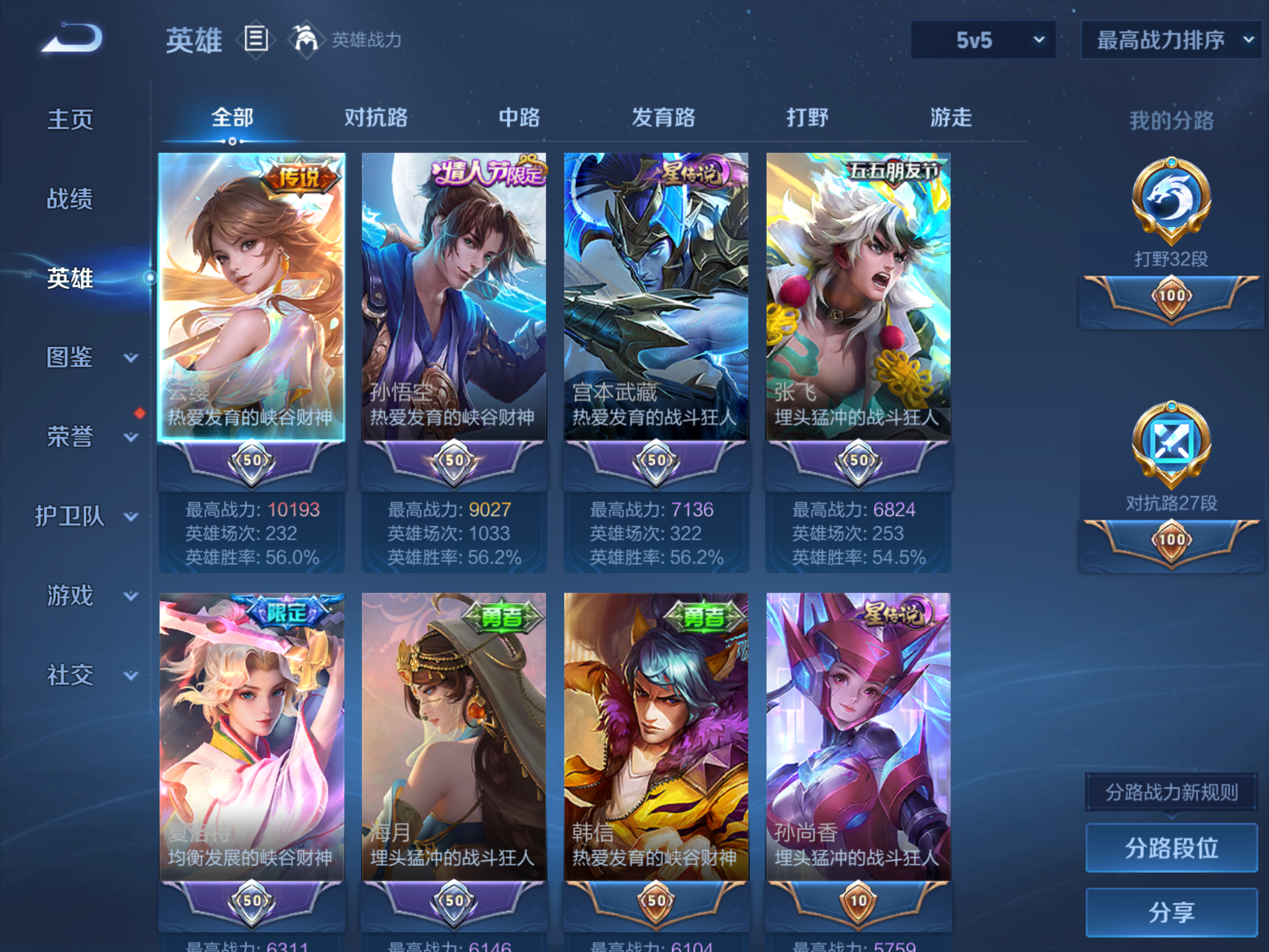 WZCMW4300646王者荣耀账号详情图2